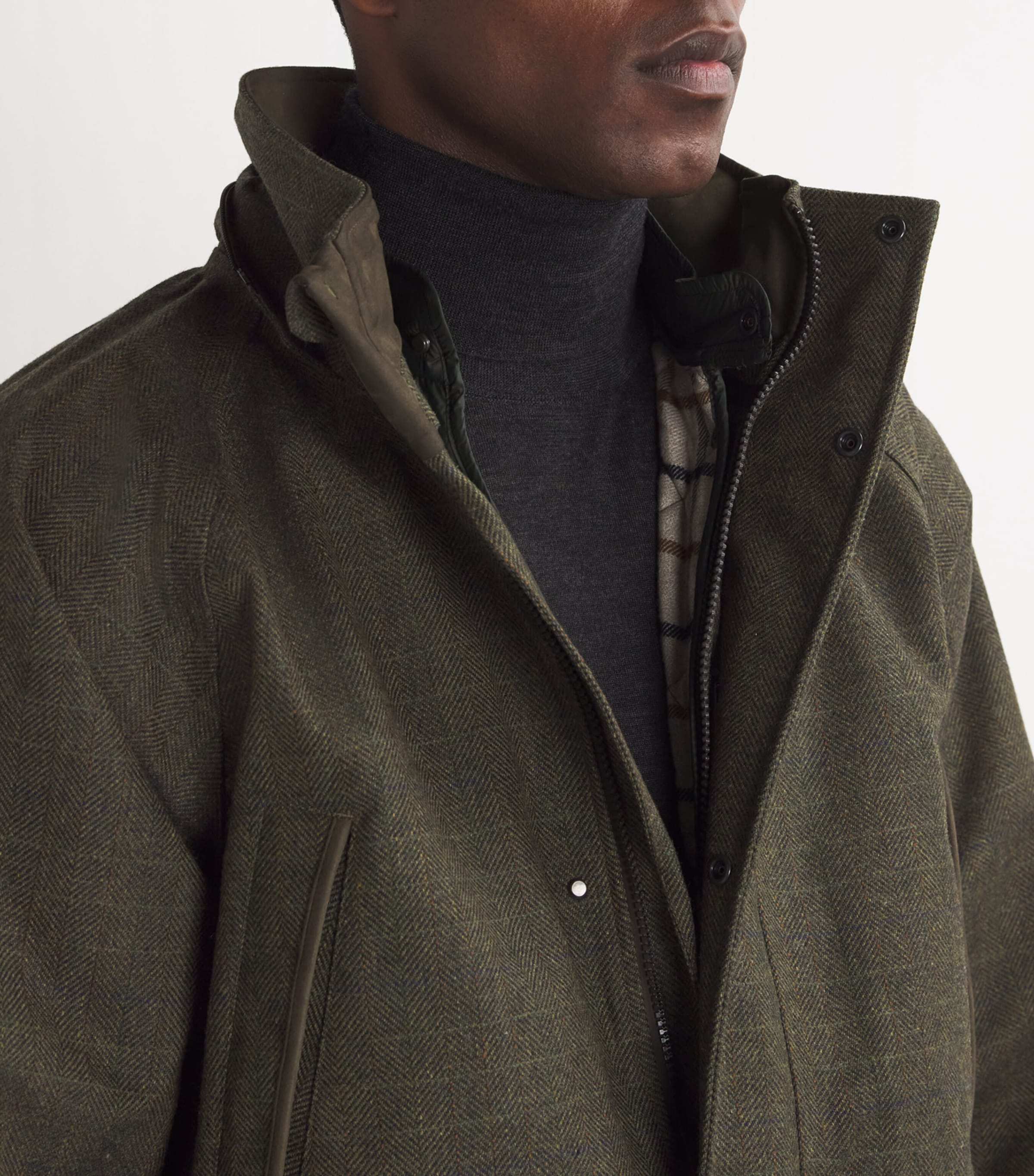 Technical Tweed Yorkshire Field Coat STRATHBEG Image 6