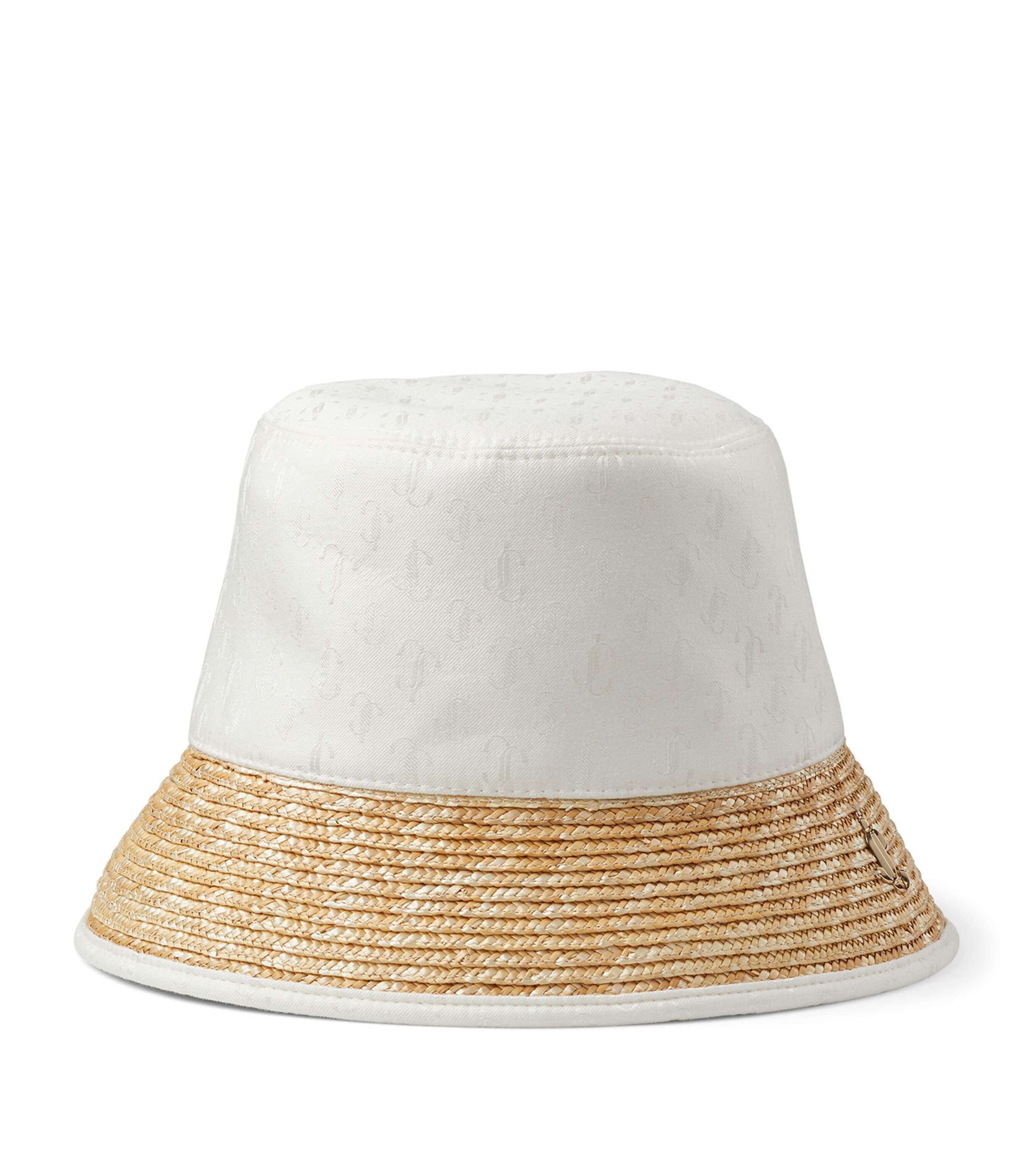 Shop Jimmy Choo Renata Bucket Hat In Ivory