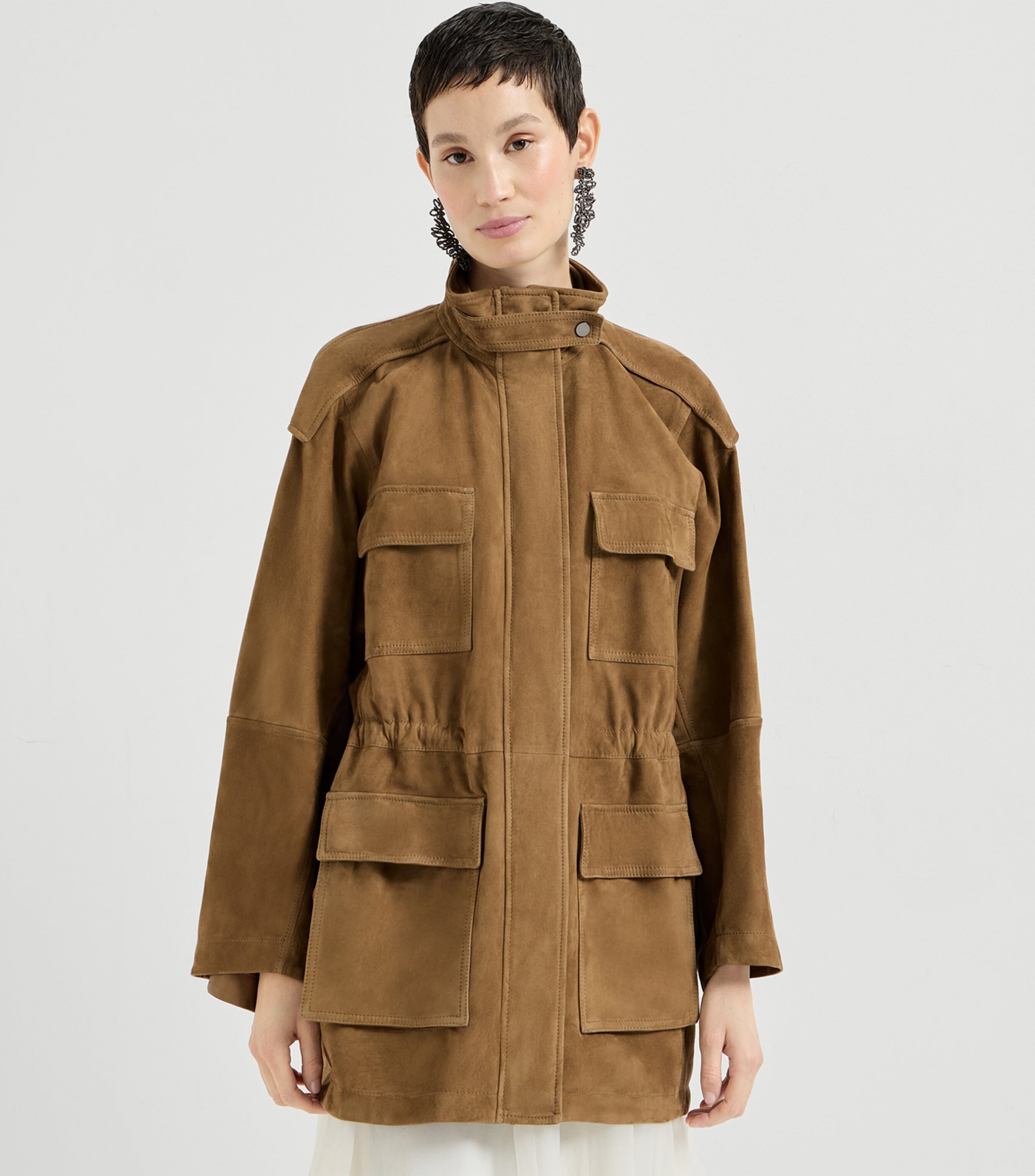 Suede Safari Jacket C9267 Image 3