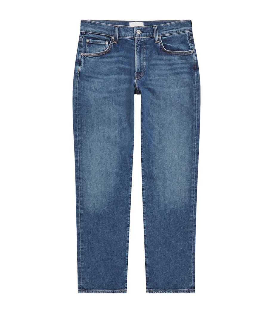 Citizens of Humanity Mens Elijah Straight Jeans True Blue Image 1