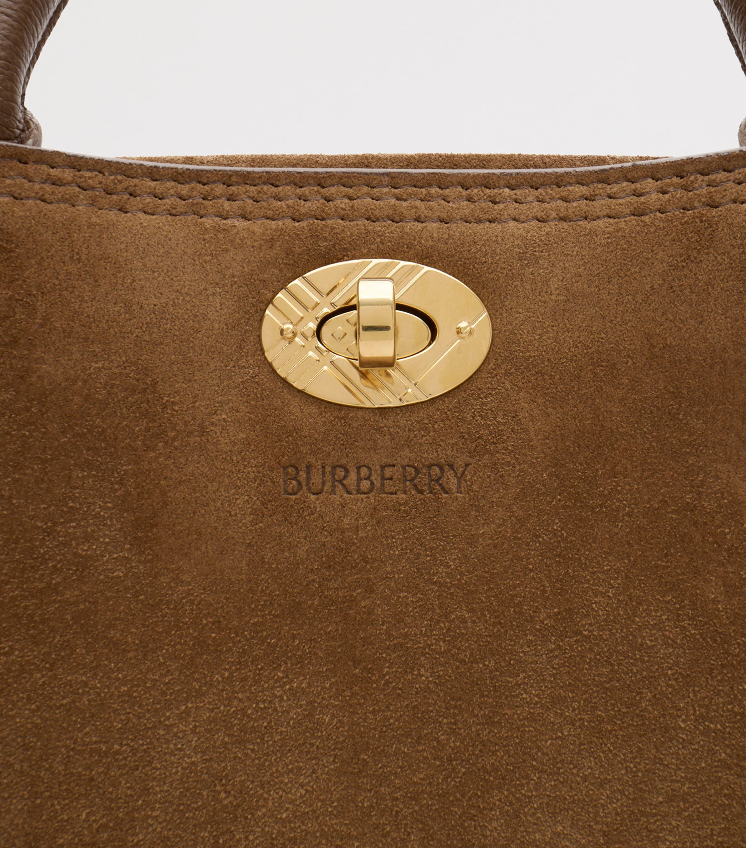 Small Suede Cotswolds Tote Bag HAZEL Image 6