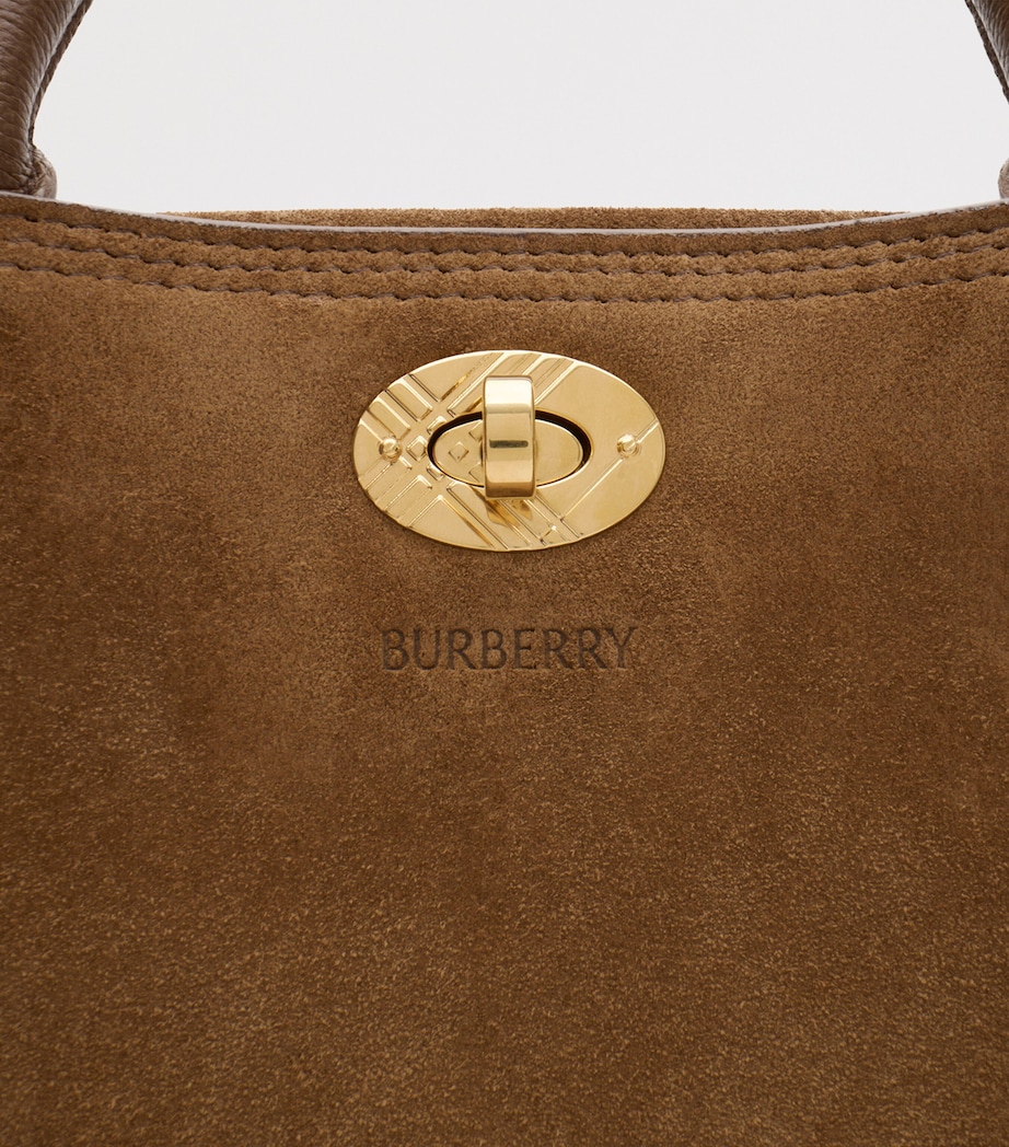 Small Suede Cotswolds Tote Bag HAZEL Image 6