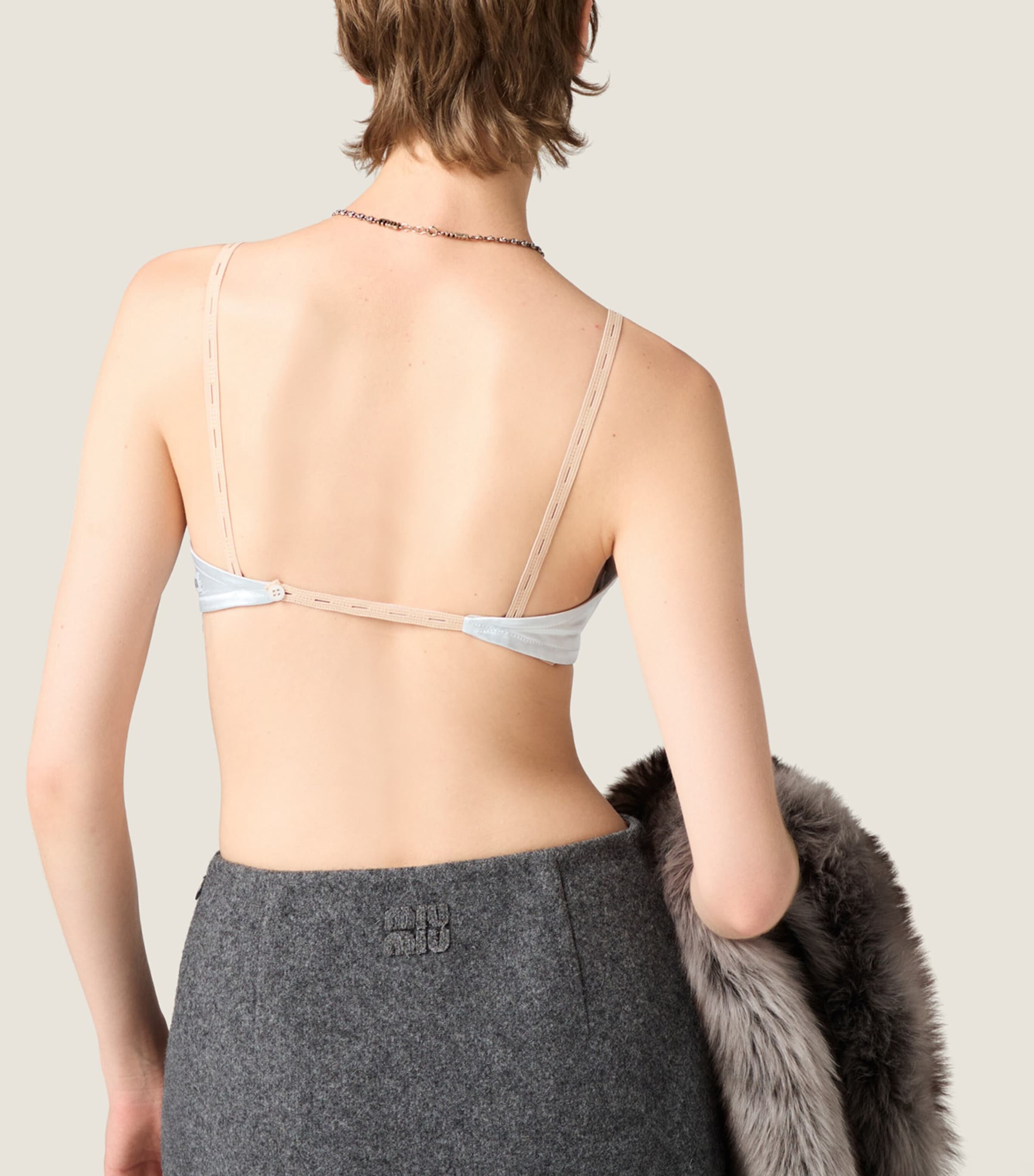 Satin Bra F0M10 Image 3