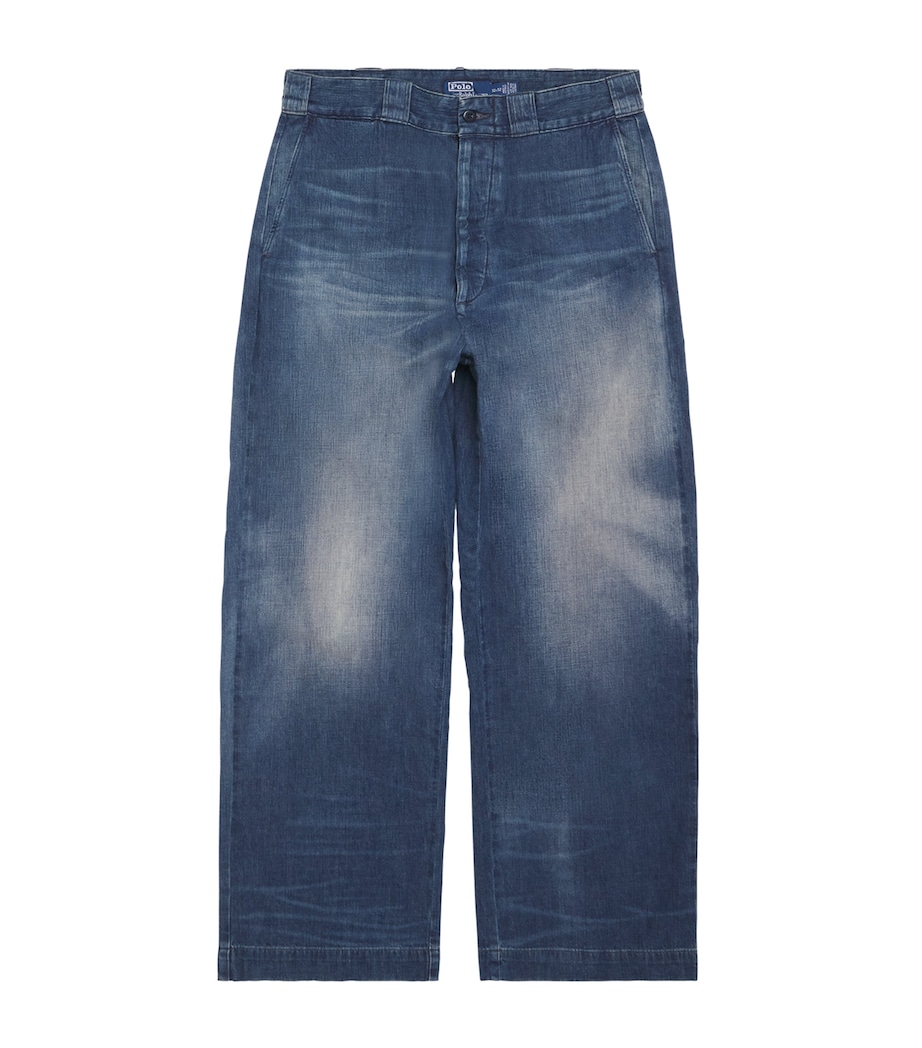 Polo Ralph Lauren Mens Wide-Leg Jeans Labrynth Image 1