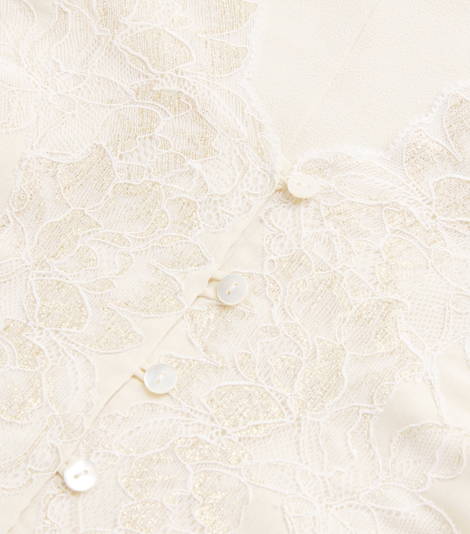 Silk Chiffon Miel Nightdress HONEY Image 5