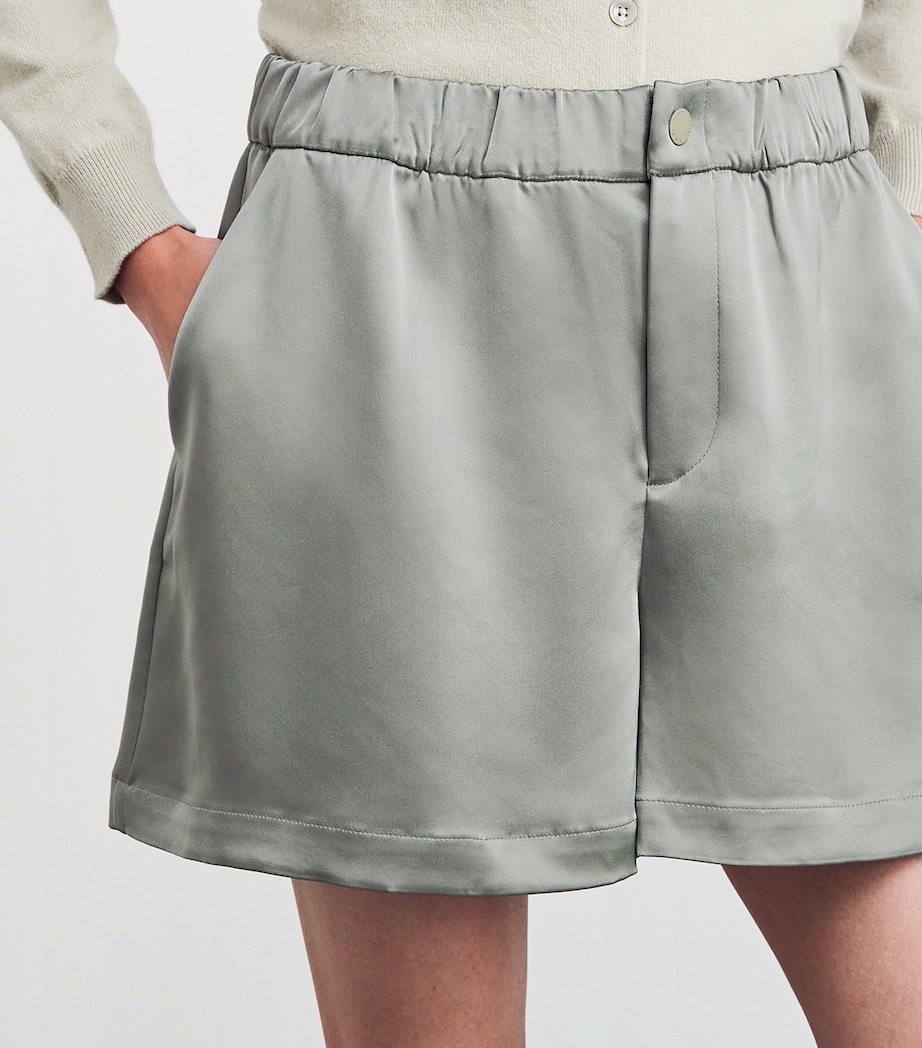 High-Rise Sarka Shorts GRAVITY SAGE Image 6