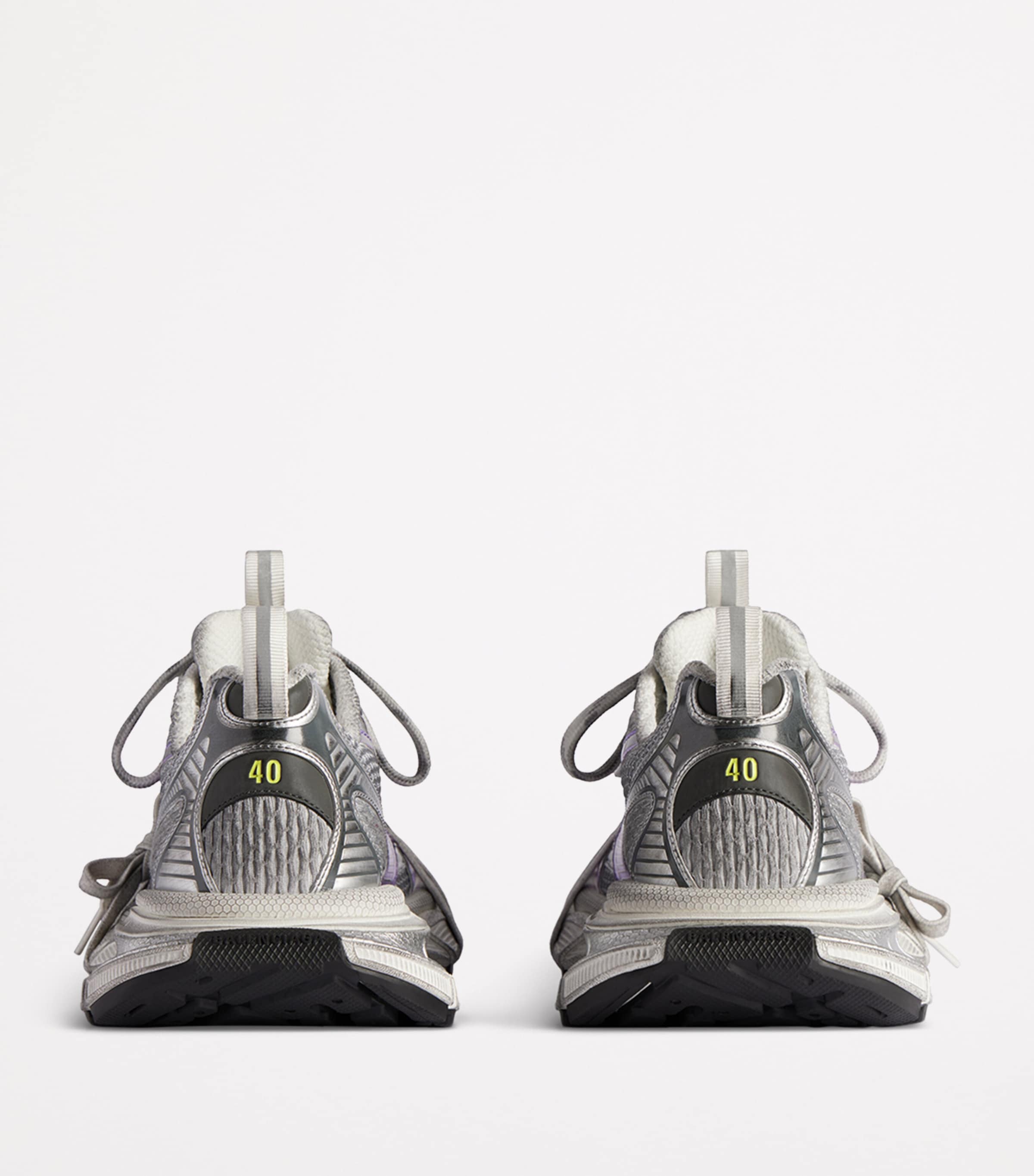 Balenciaga Metallic Mesh 3XL Sneakers Image 6