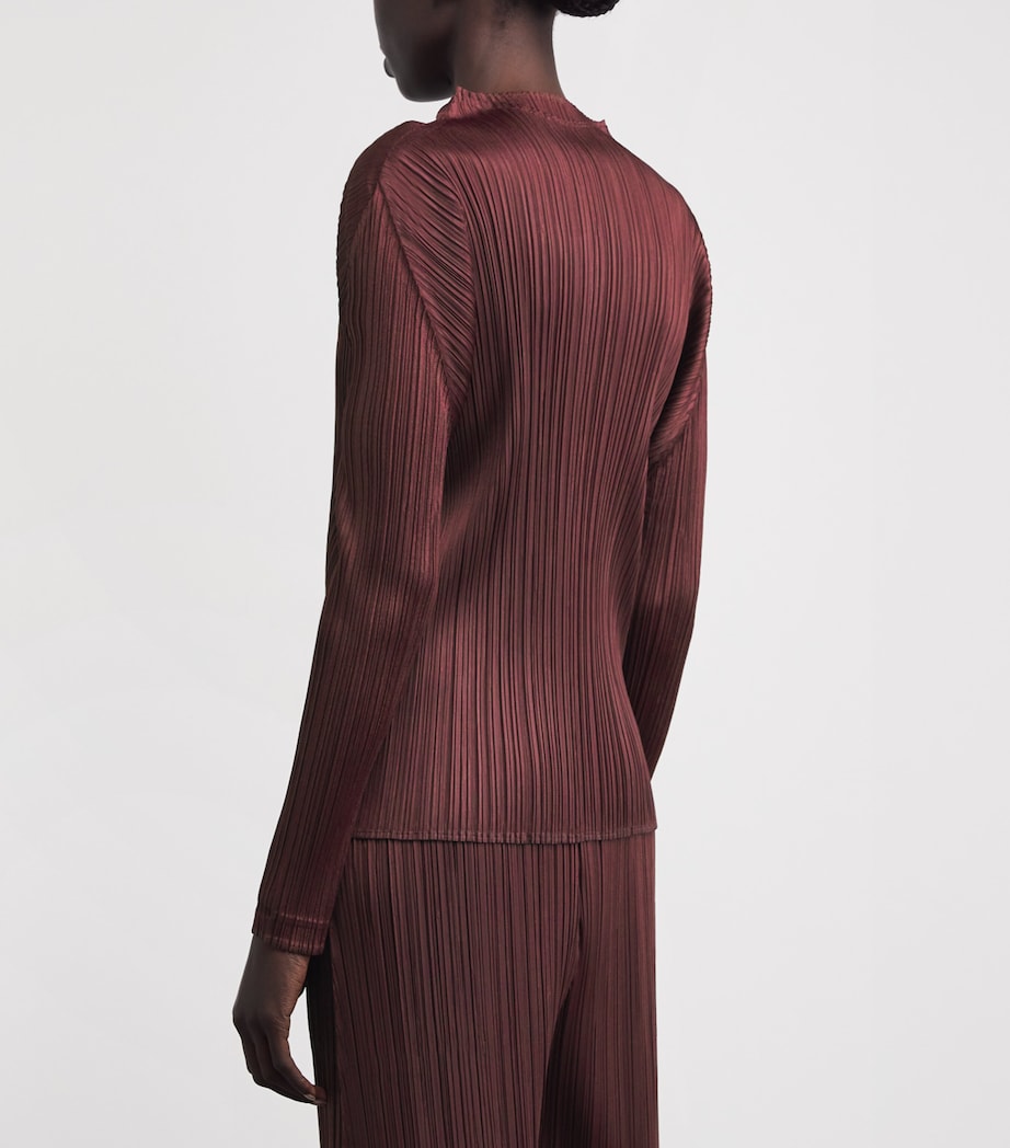 January Monthly Colours Top BORDEAUX Image 4