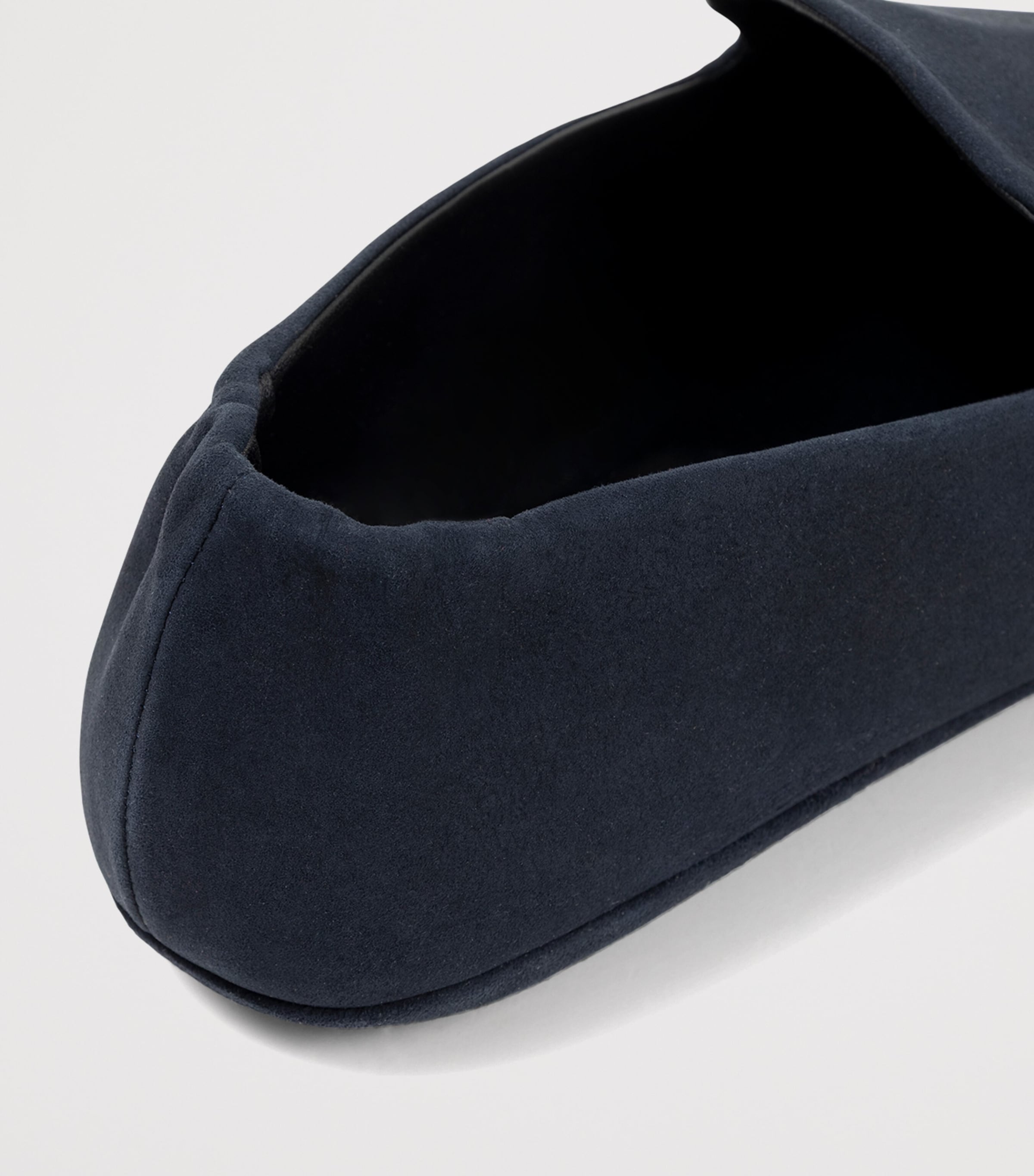 Frette Suede Frisbee Slippers Blu Image 2