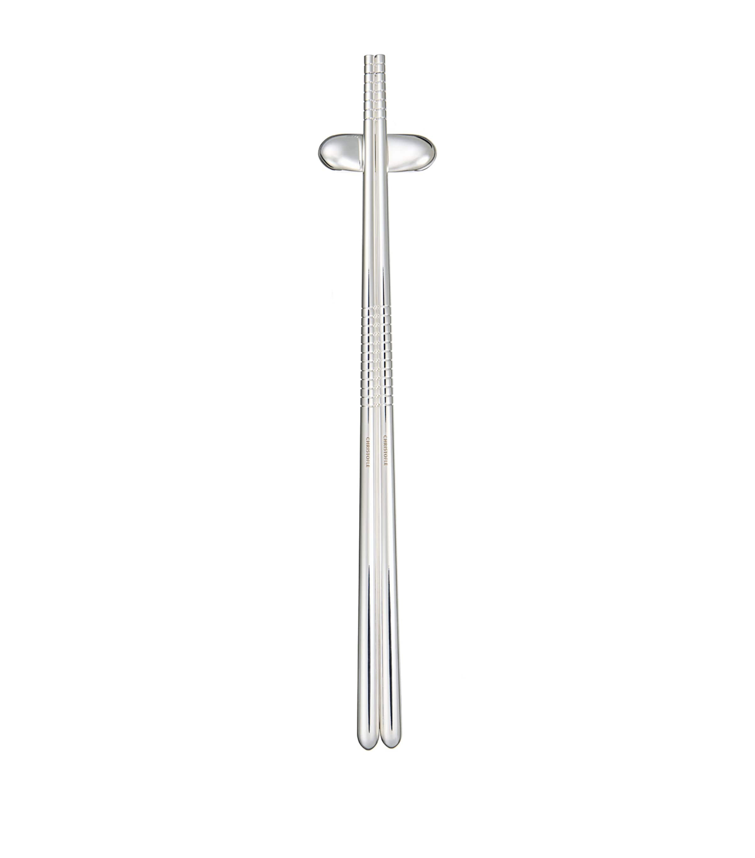 Christofle Silver-plated Mood Chopsticks In Metallic