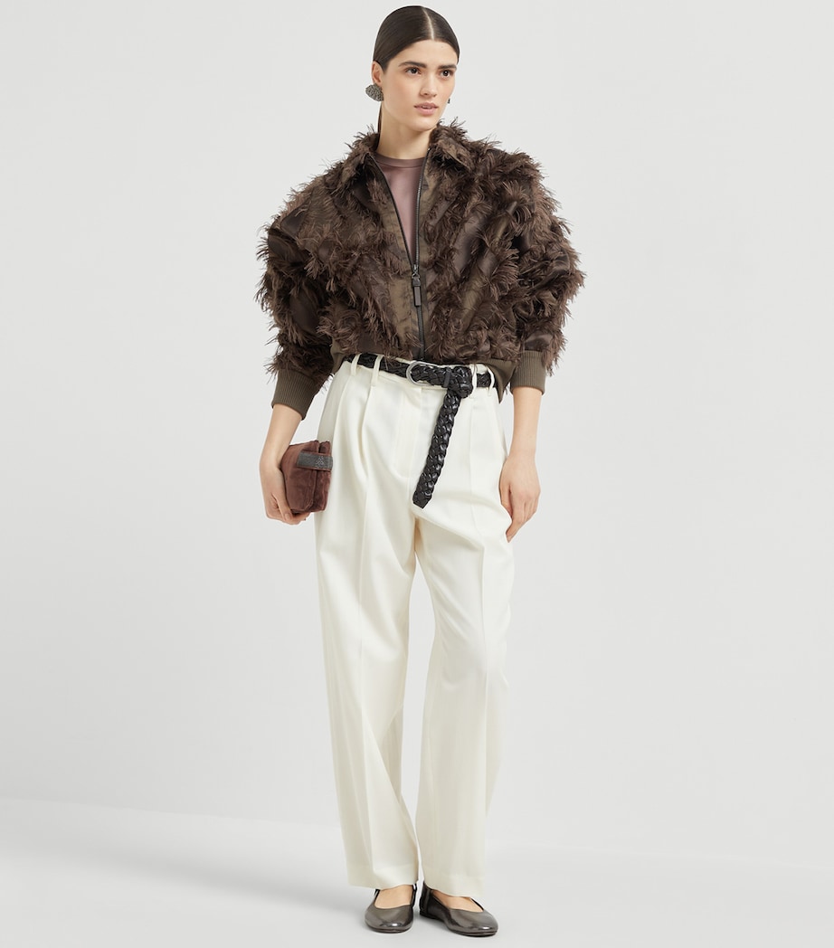 Stretch-Silk T-Shirt C4272 Image 4