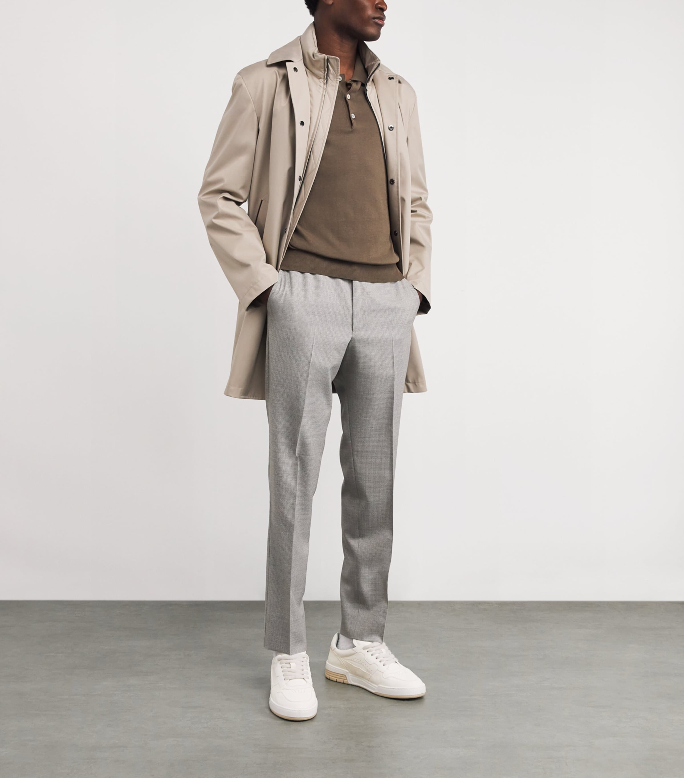 Water-Resistant Insert Car Coat 705 Image 2