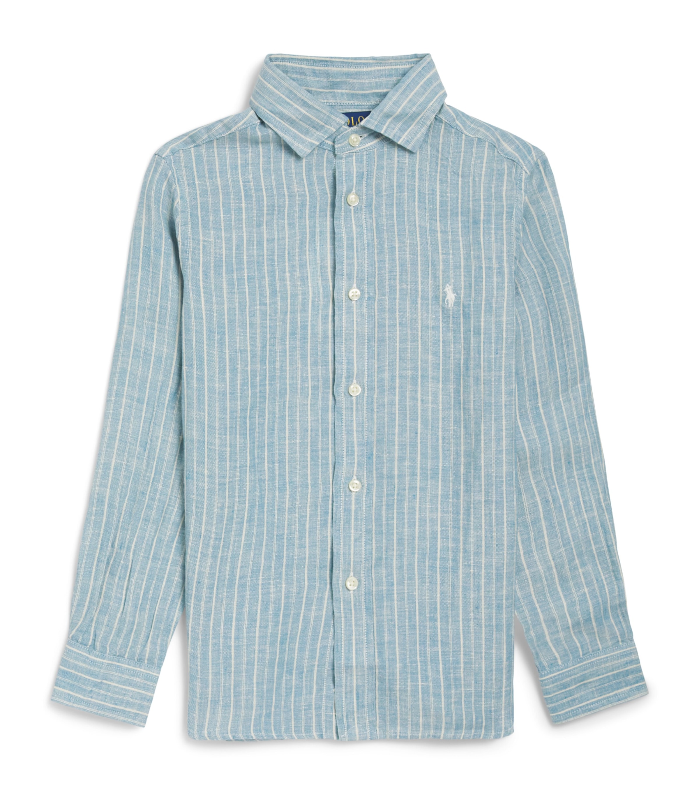 Ralph Lauren Kids Linen Stripe Shirt (2-7 Years) Image 1