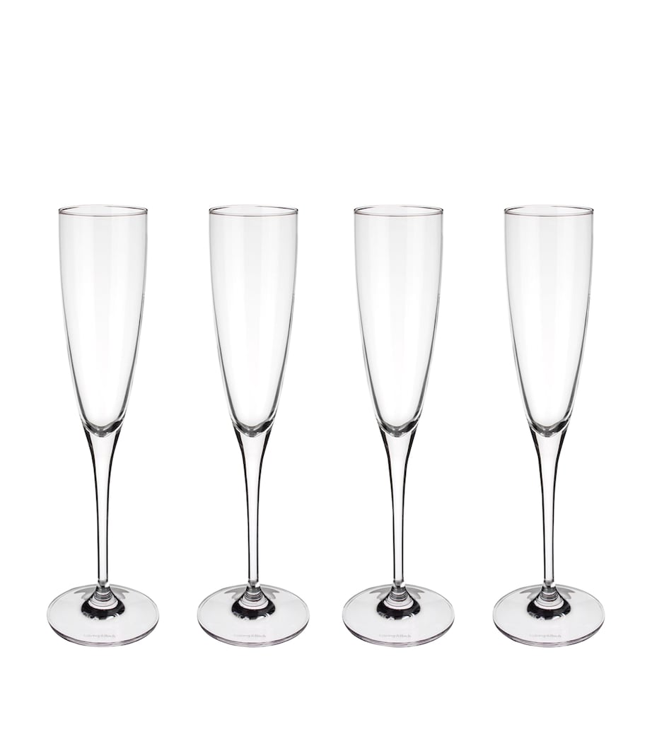 Set of 4 Maxima Champagne Flutes (120ml) MULTI Image 1