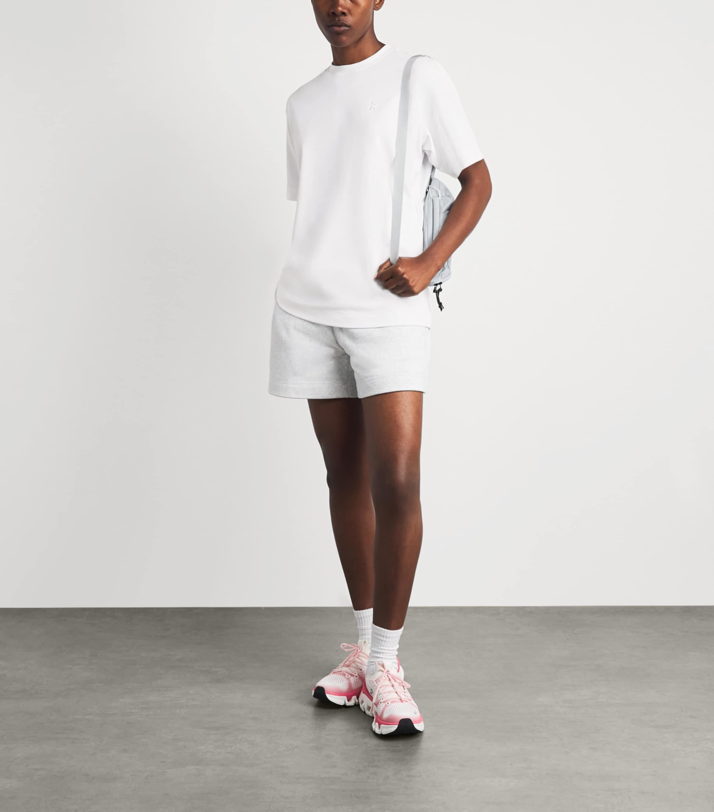On Womens Cotton Club Collective T-Shirt White Image 2