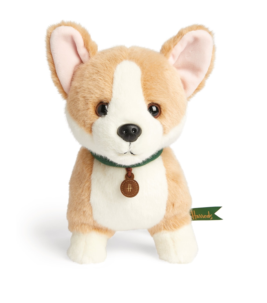 Harrods Caitlin Corgi Dog (25cm) Beige Image 1