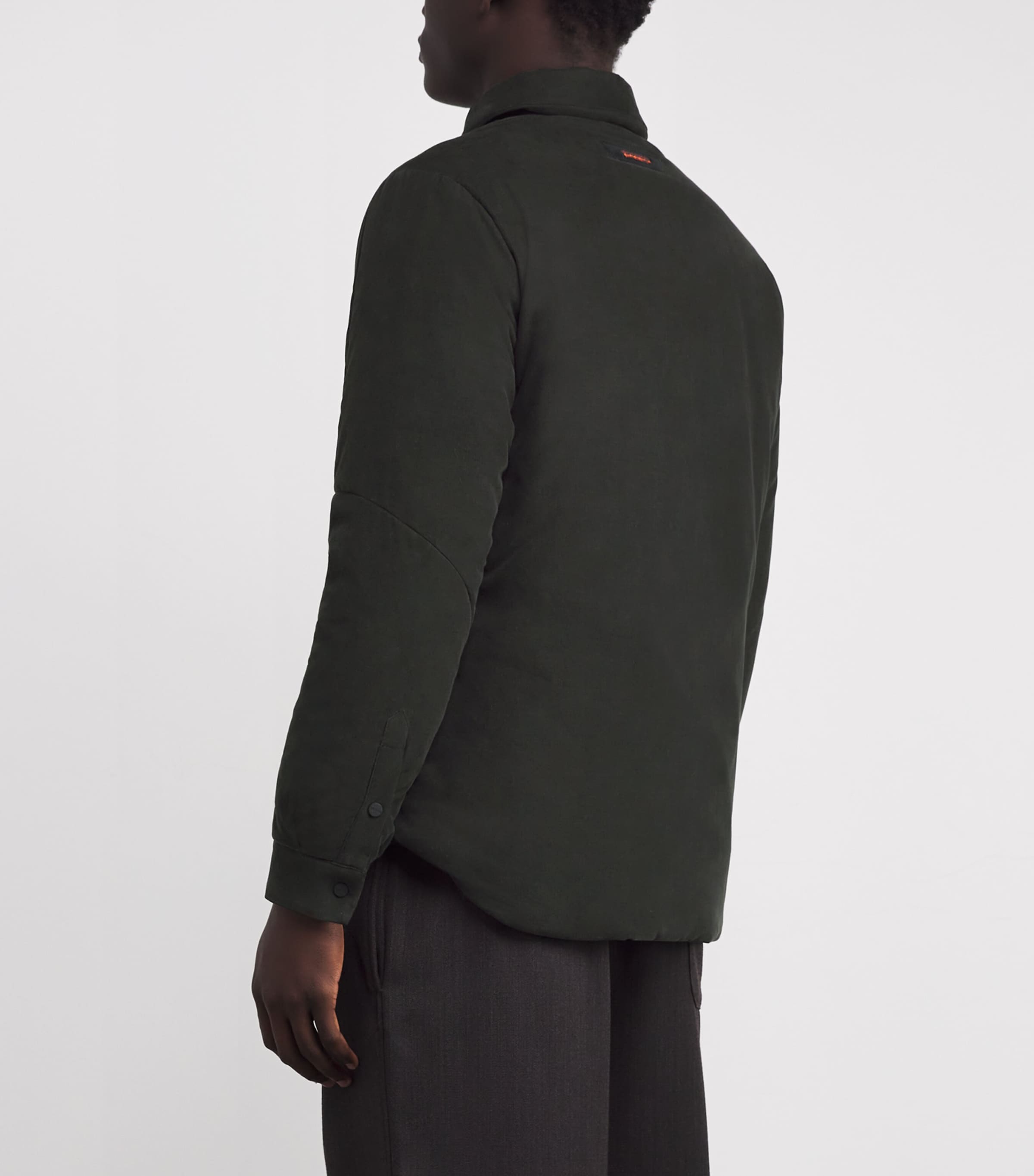 Cotton Padded Gate 2.0 Overshirt DARK GREEN G61 Image 4