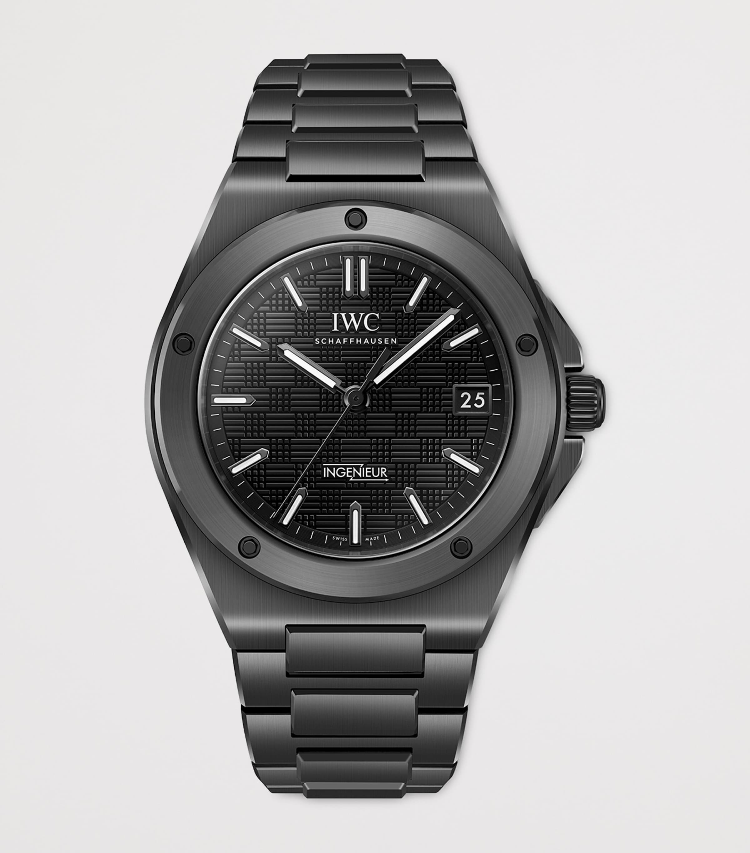 Ceramic Ingenieur Automatic Watch 42mm BLACK Image 4