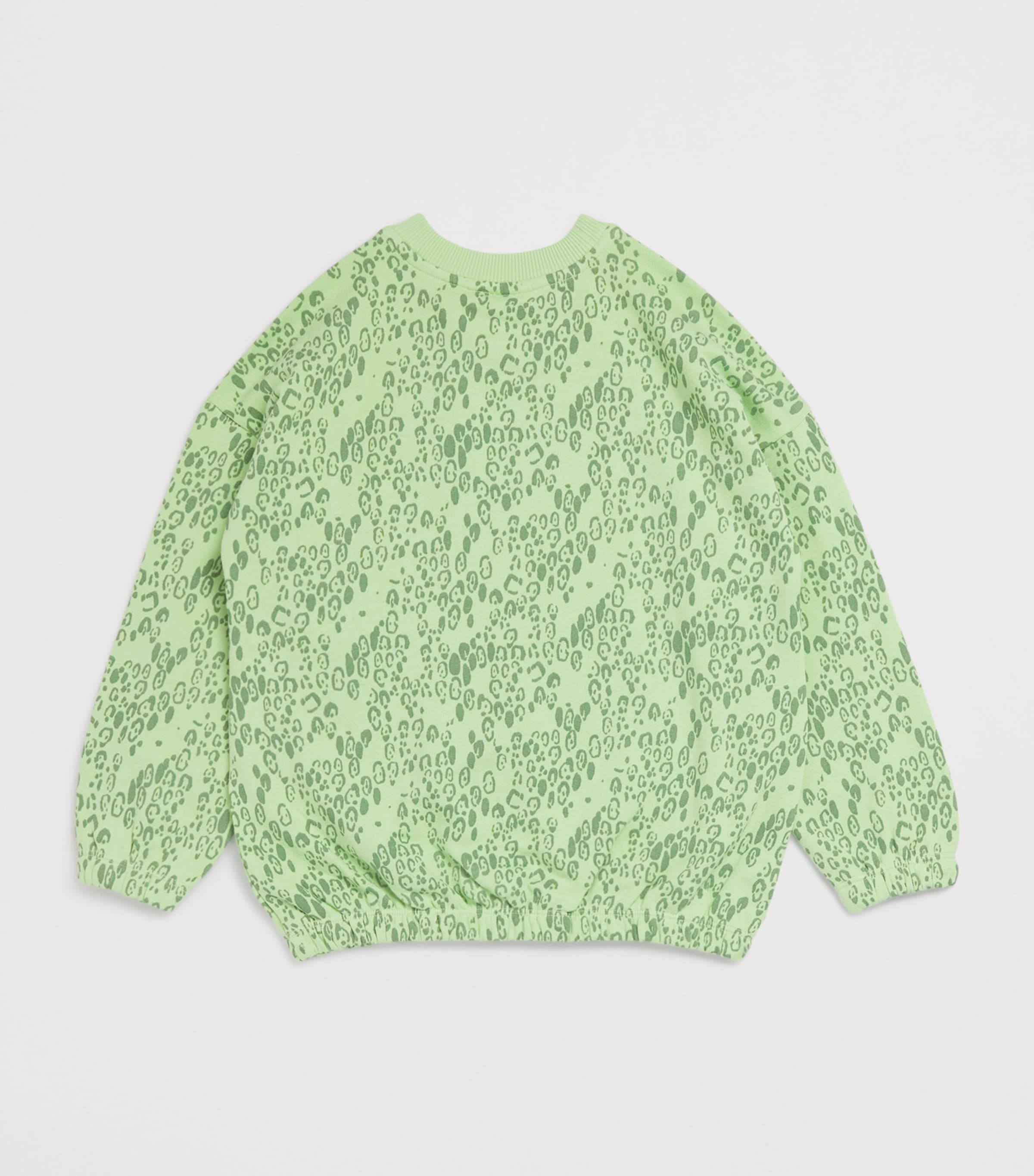 Mini Rodini Organic Cotton Leopard Print Sweatshirt (3-11 Years) Image 2
