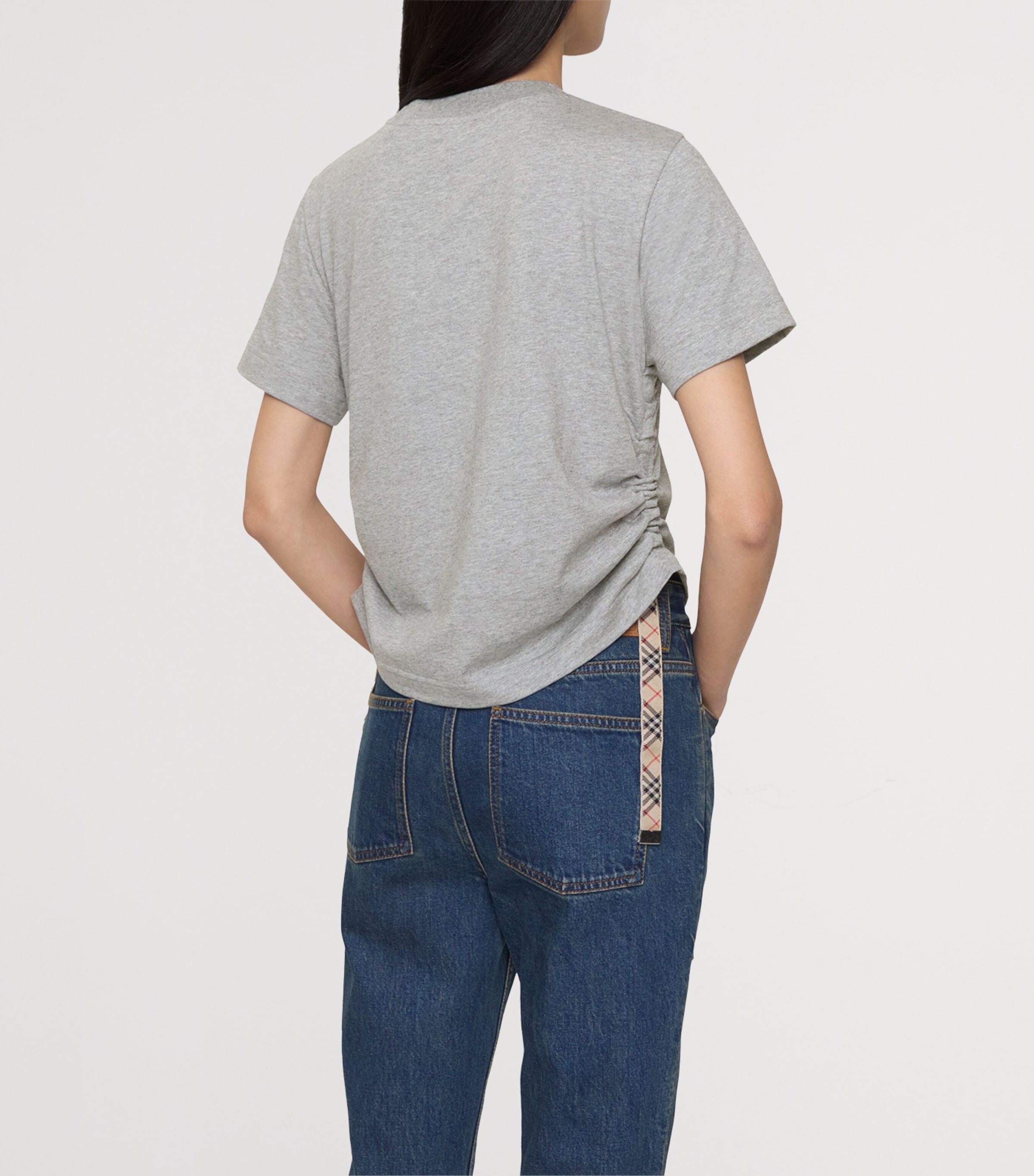 Cotton Festival T-Shirt PALE GREY MELANGE Image 3