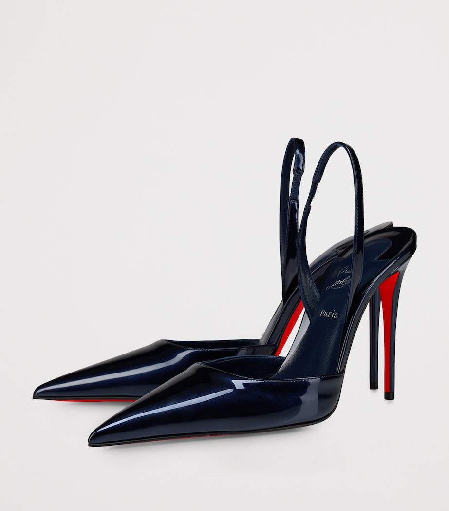 Kate Max Sling Patent Leather Pumps 100 V198 Image 3