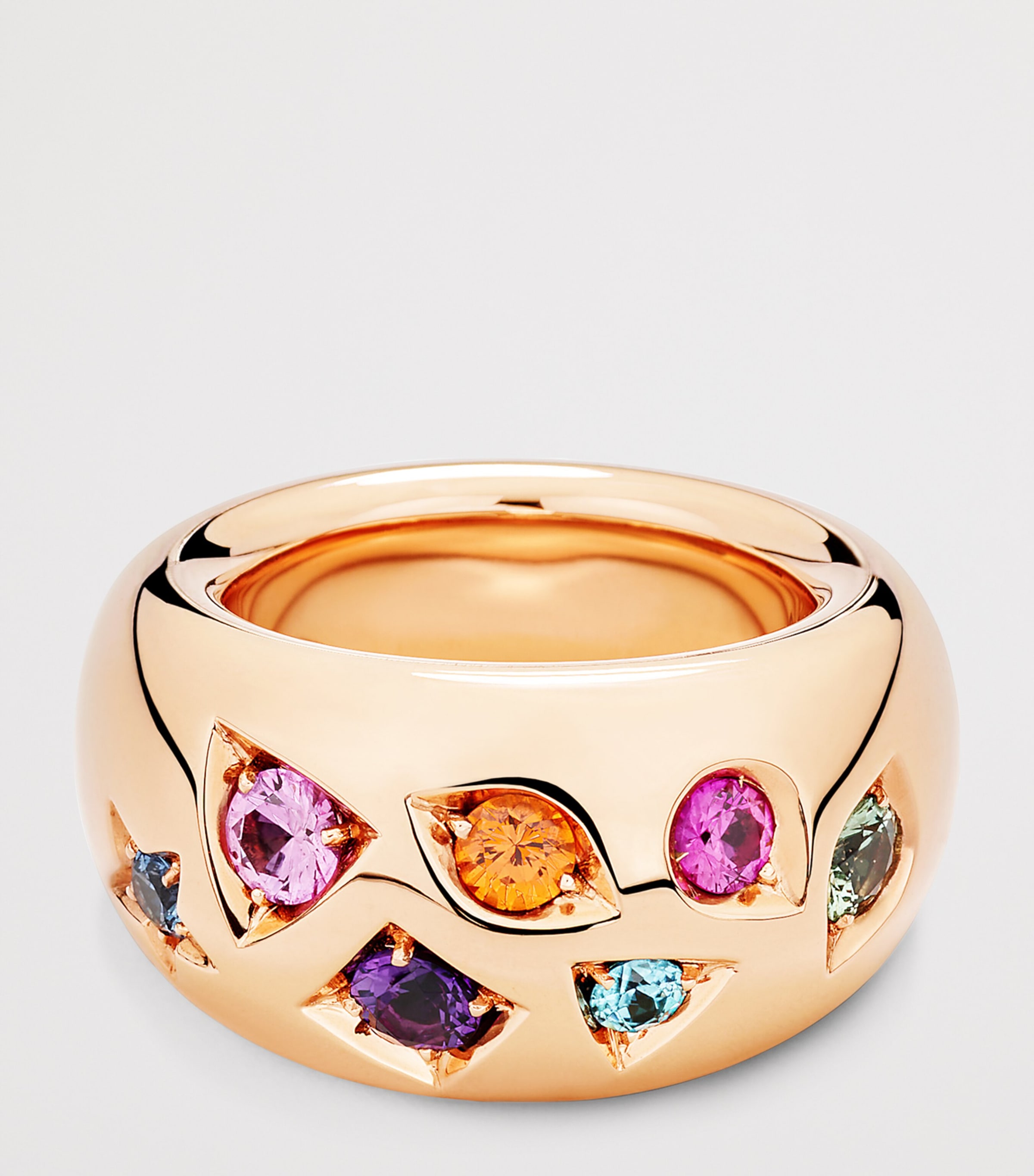 Rose Gold and Gemstone Iconica Ring 000VA Image 4