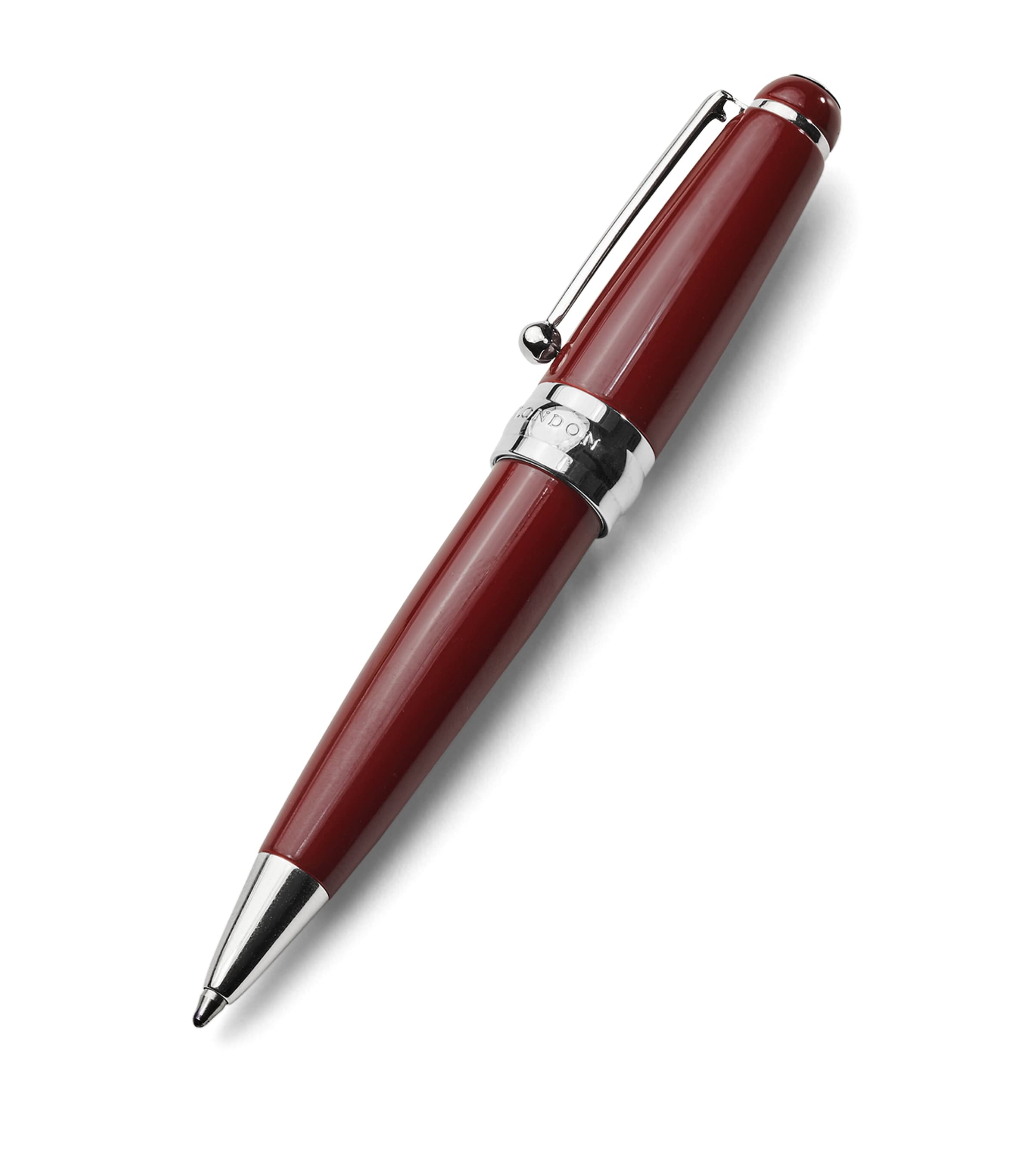 Aspinal Of London Baby Ballpoint Pen In Red