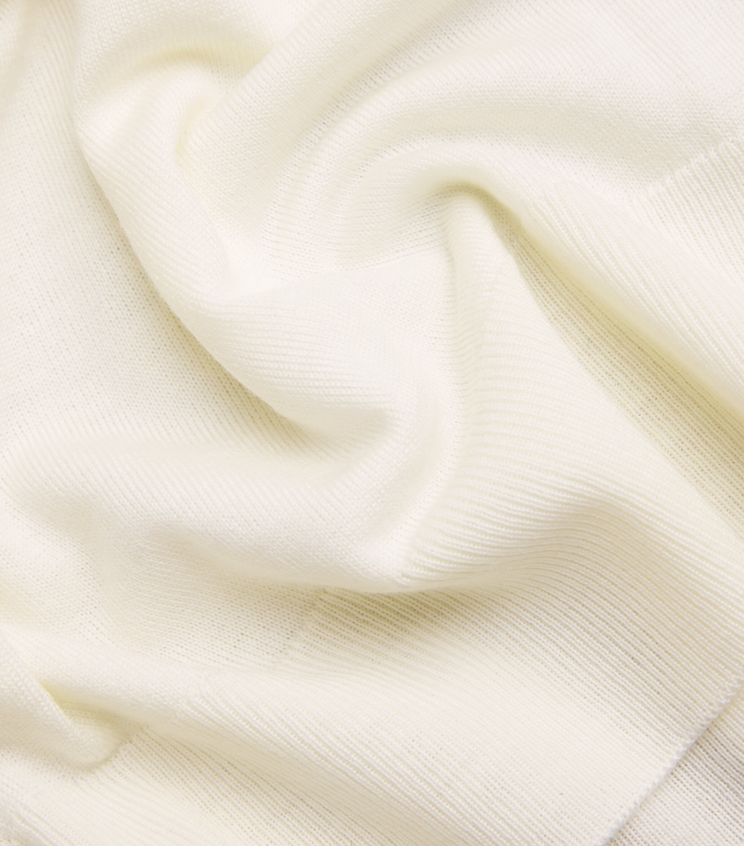 John Smedley Mens Extra Fine Merino Rollneck Richards Sweater Snow White Image 5