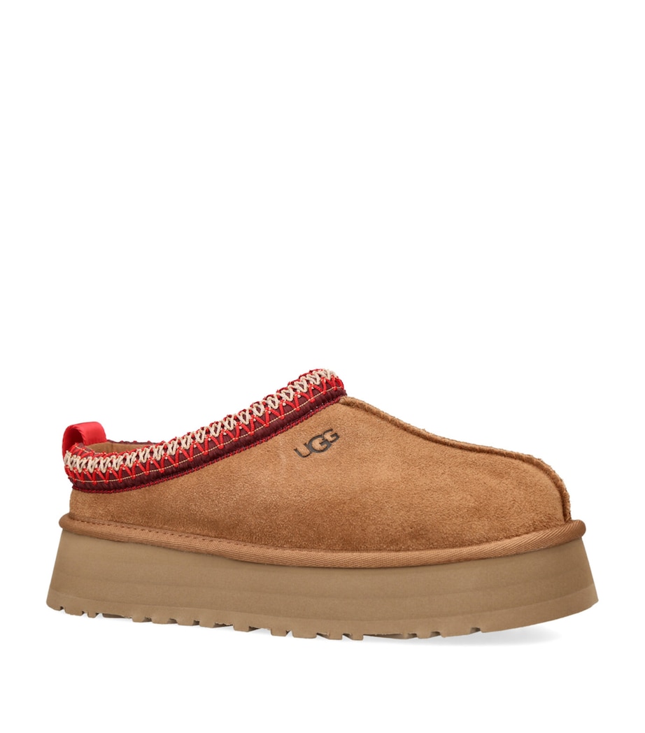 Suede Tazz Slippers CHESTNUT Image 3