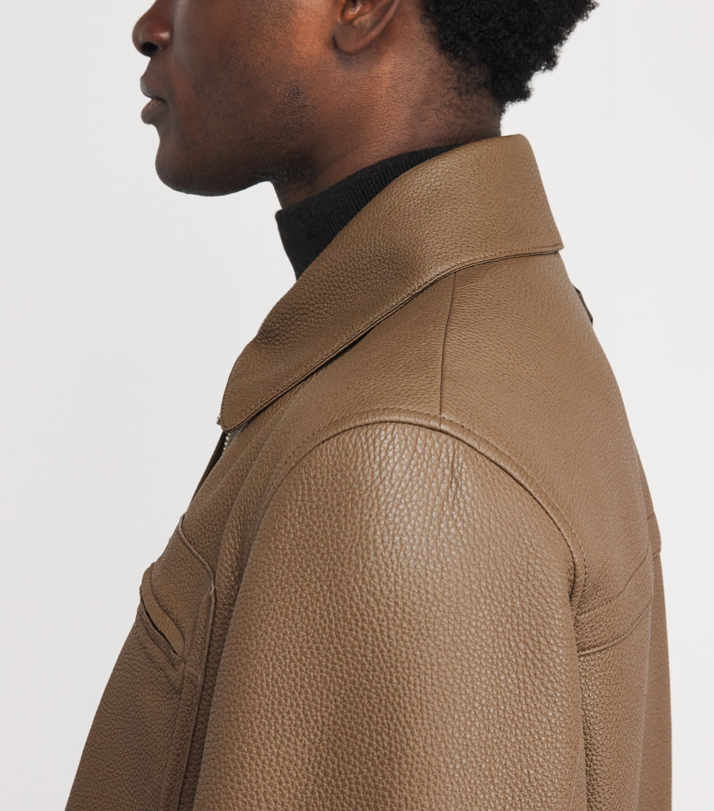 Deerskin Flight Jacket PELTRO Image 6