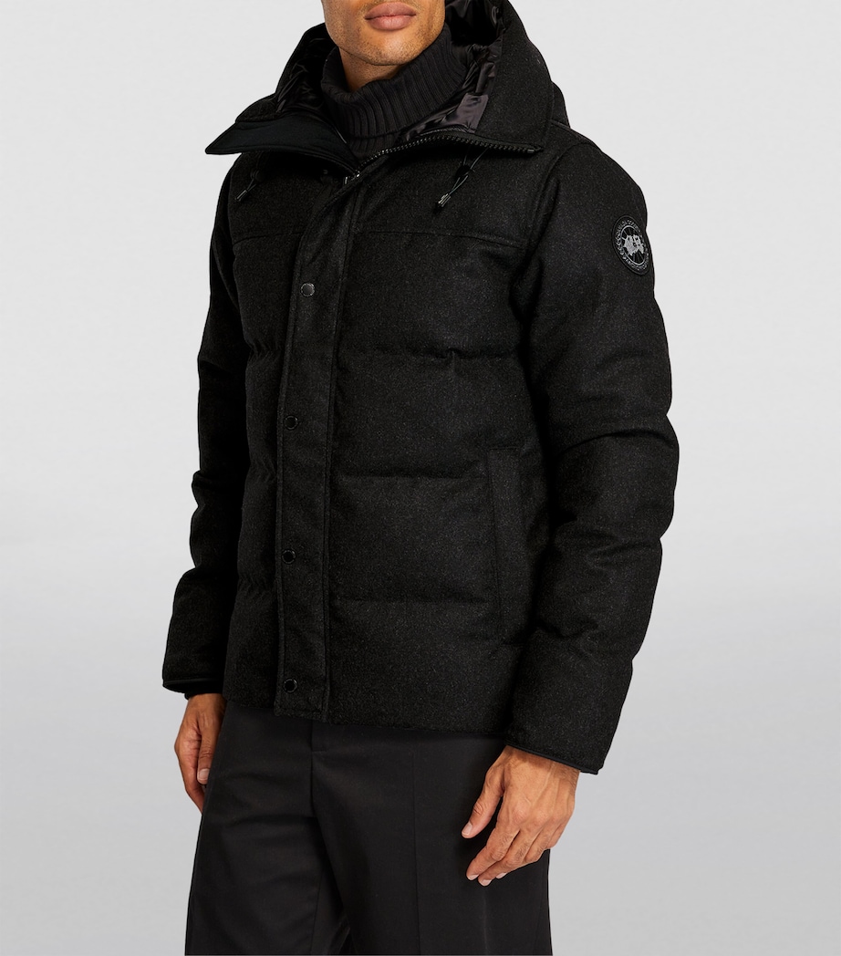 Lawrence Hooded Puffer Jacket 61/BLACK Image 3