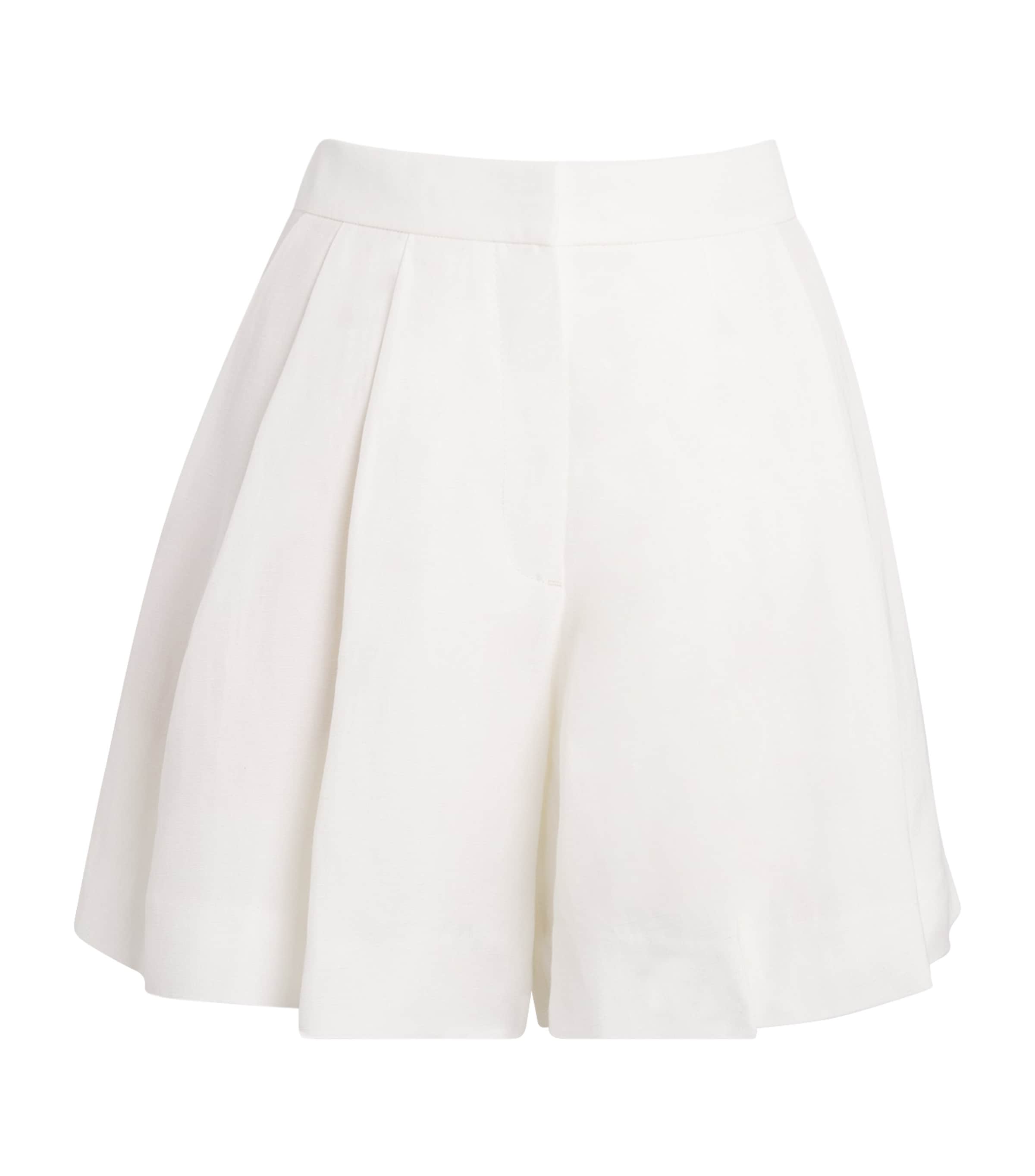 MAJE PLEATED TAILORED SHORTS
