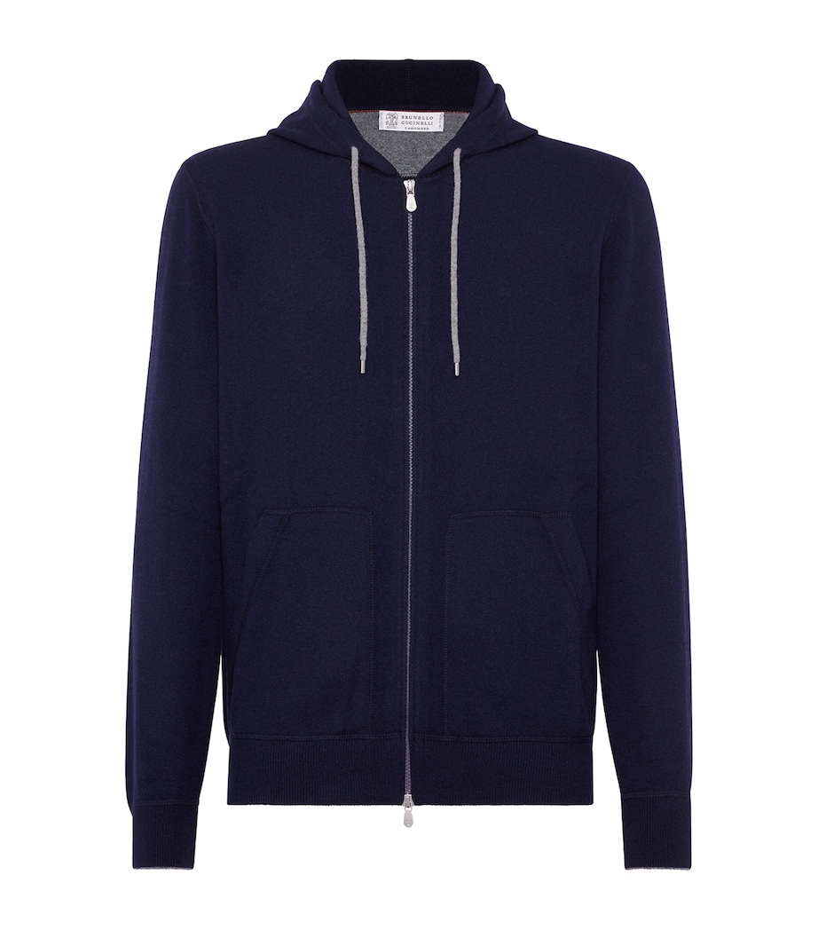 Cashmere Zip-Up Hoodie CW425 Image 1