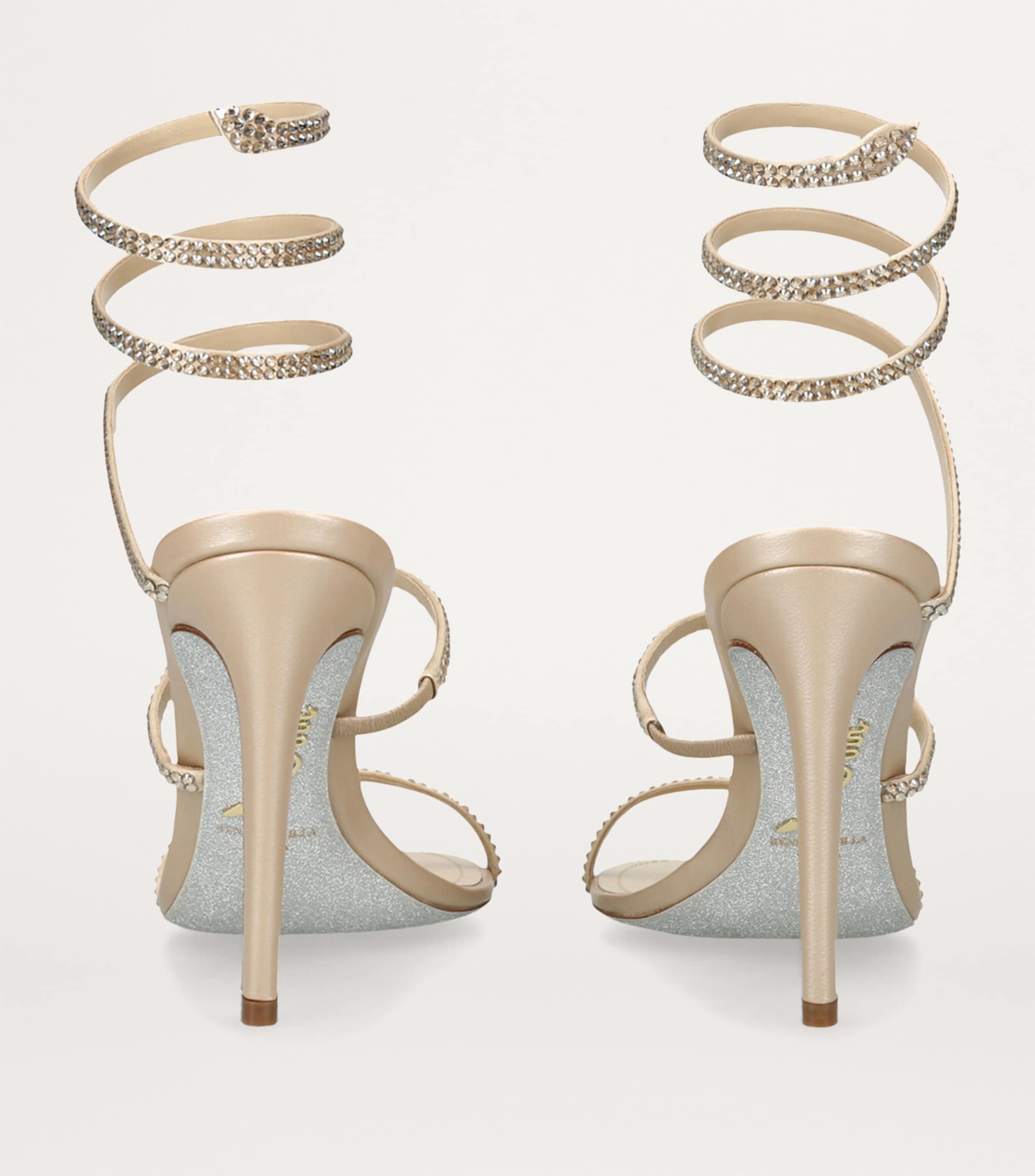 Embellished Cleo II Heeled Sandals 105 GOLD COMB Image 2