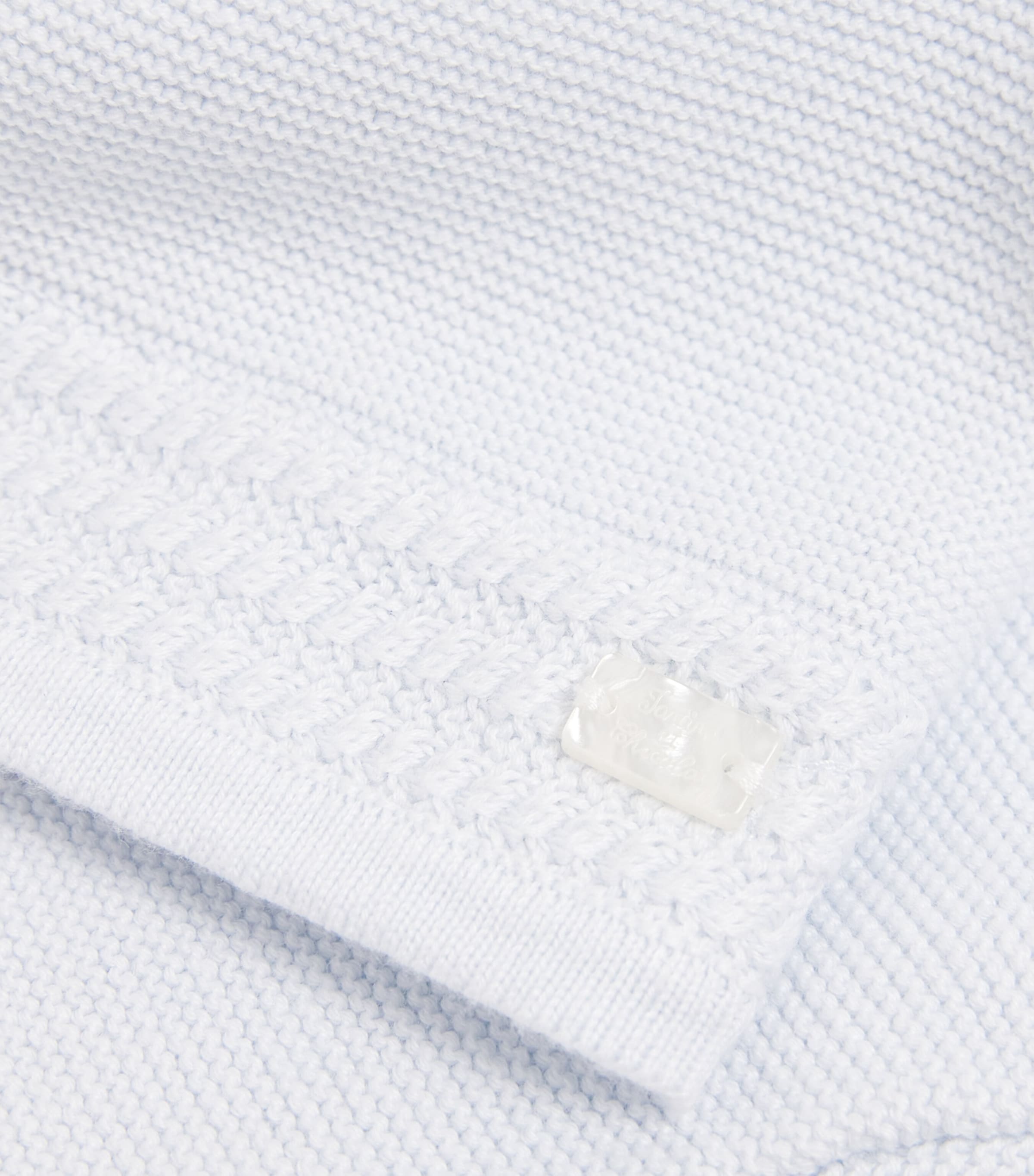 Cotton Button-Up Cardigan (1 Month - 2 Years) 41CIEL Image 3