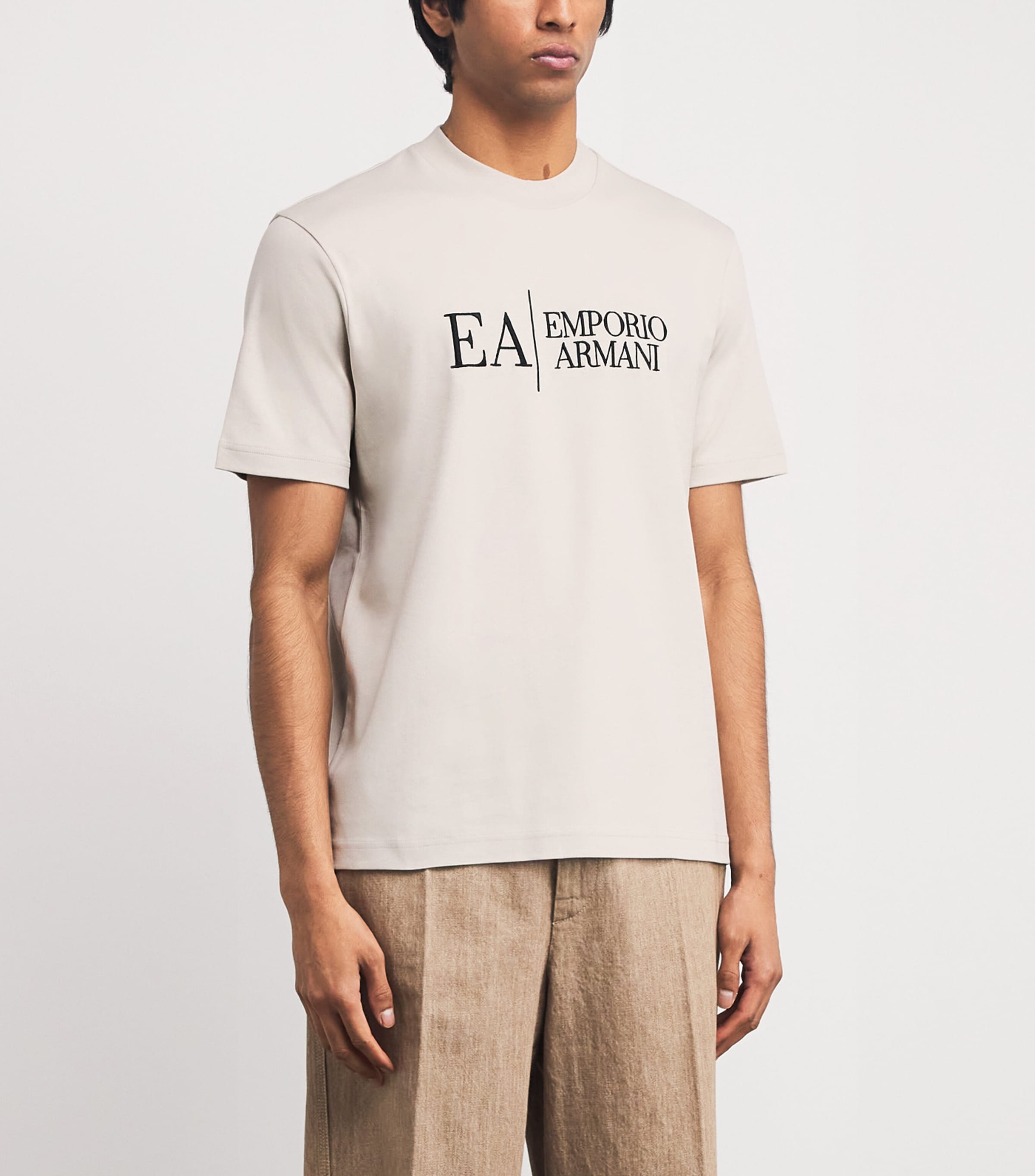 Cotton Logo T-Shirt F1058 Image 3