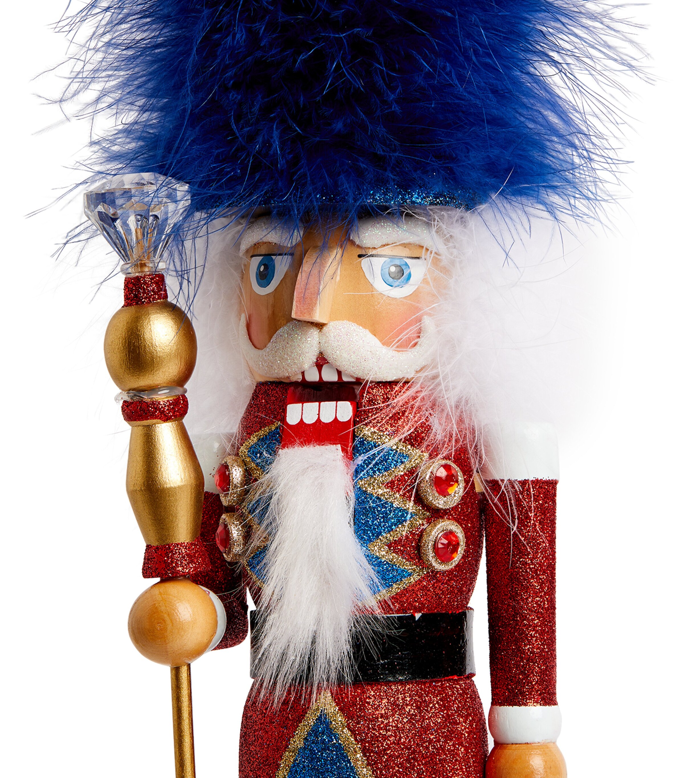 Wooden Hat Nutcracker MULTI Image 2