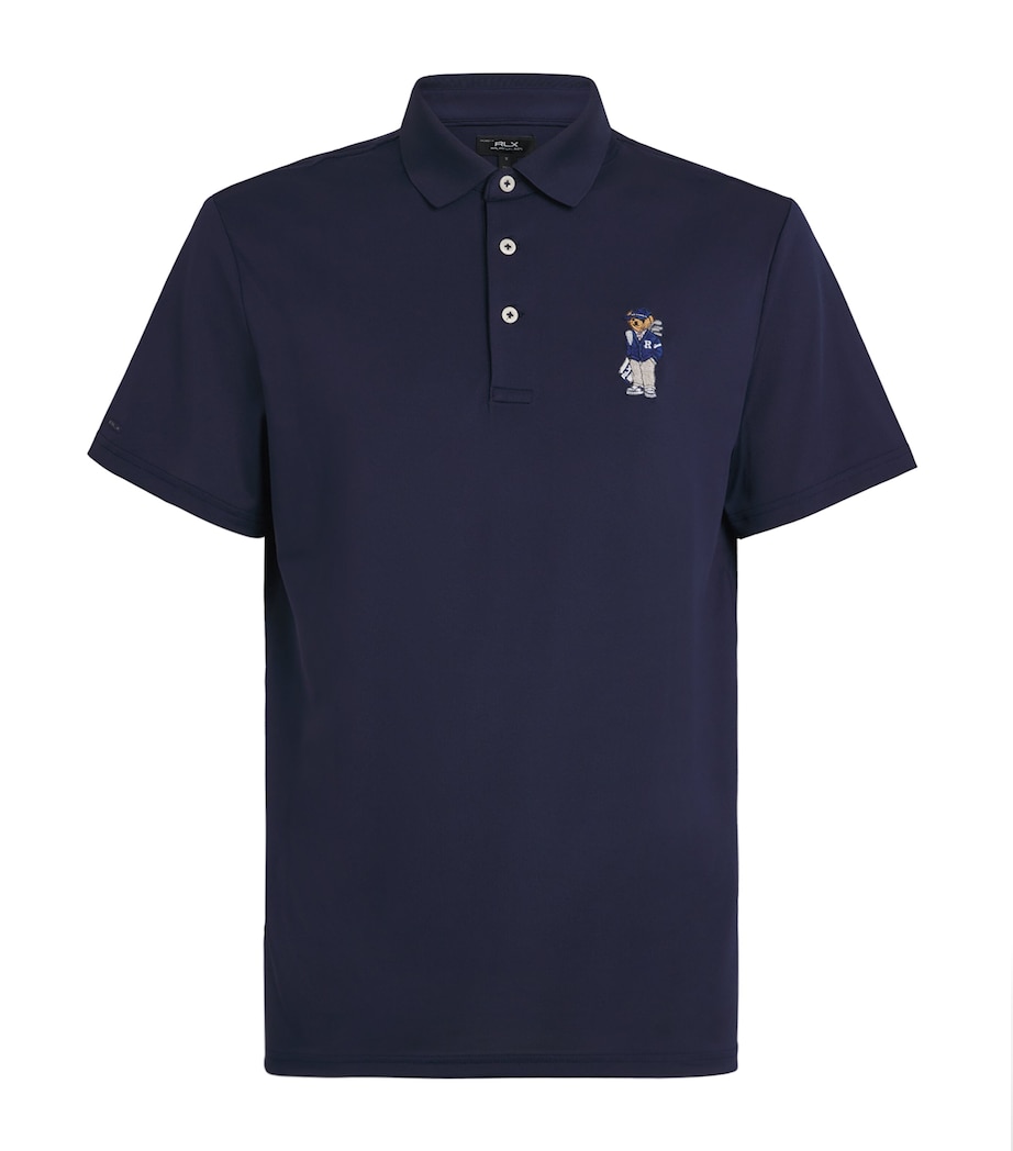 Tailored Polo Bear Polo Shirt REFINED NAVY Image 1
