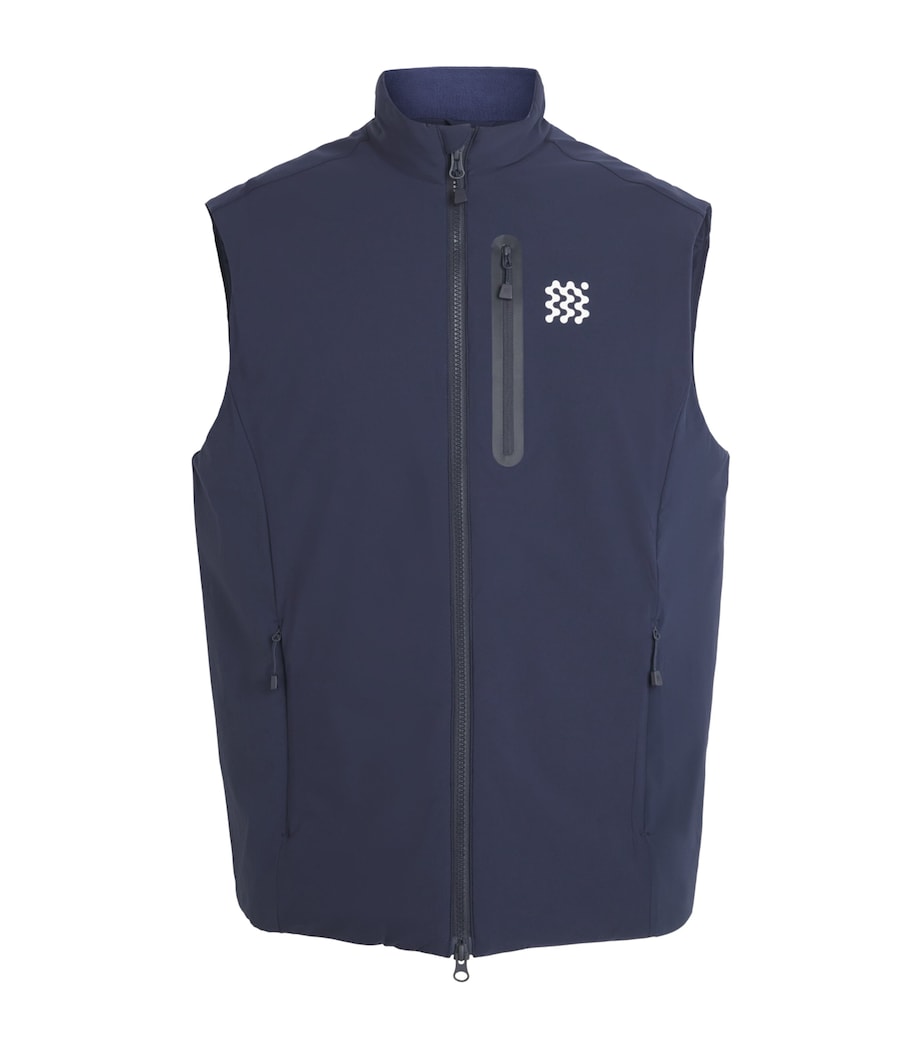 Manors Mens Insulated Course 2.0 Gilet Midnight Image 1