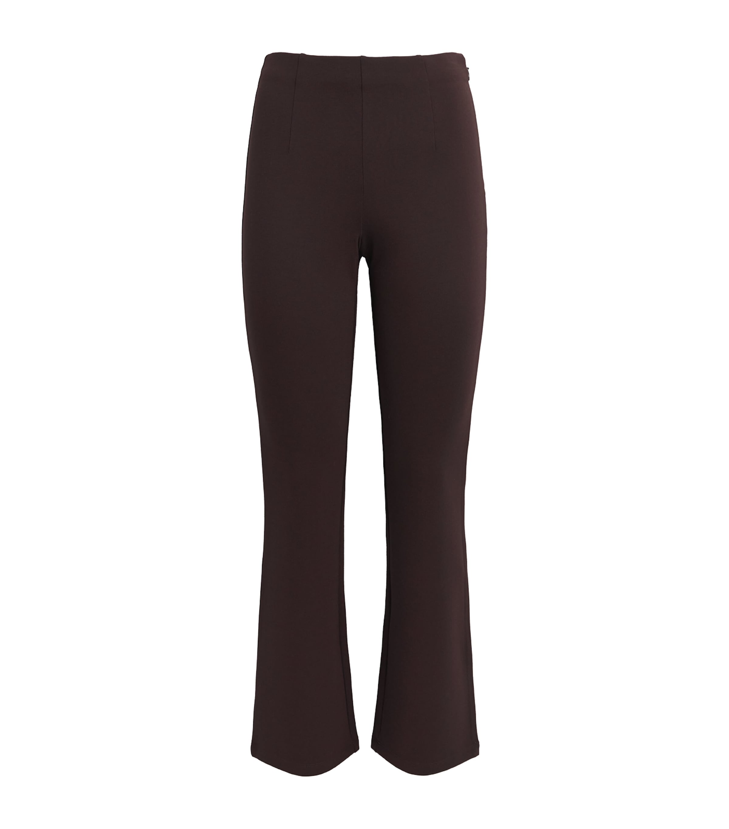 Skims Womens Pintuck Straight Trousers Espresso Image 1