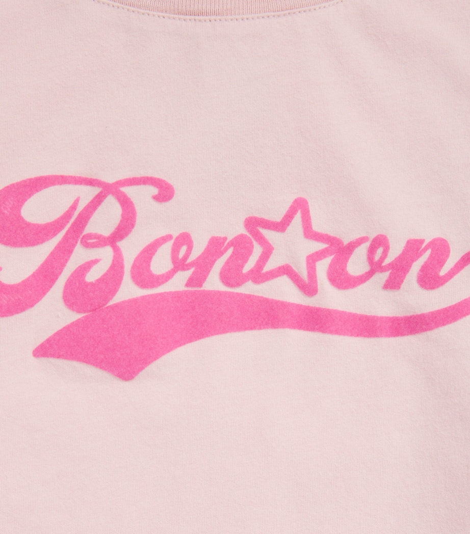 Bonton Taxo Logo T-Shirt (2-14 Years) Bacon Image 3