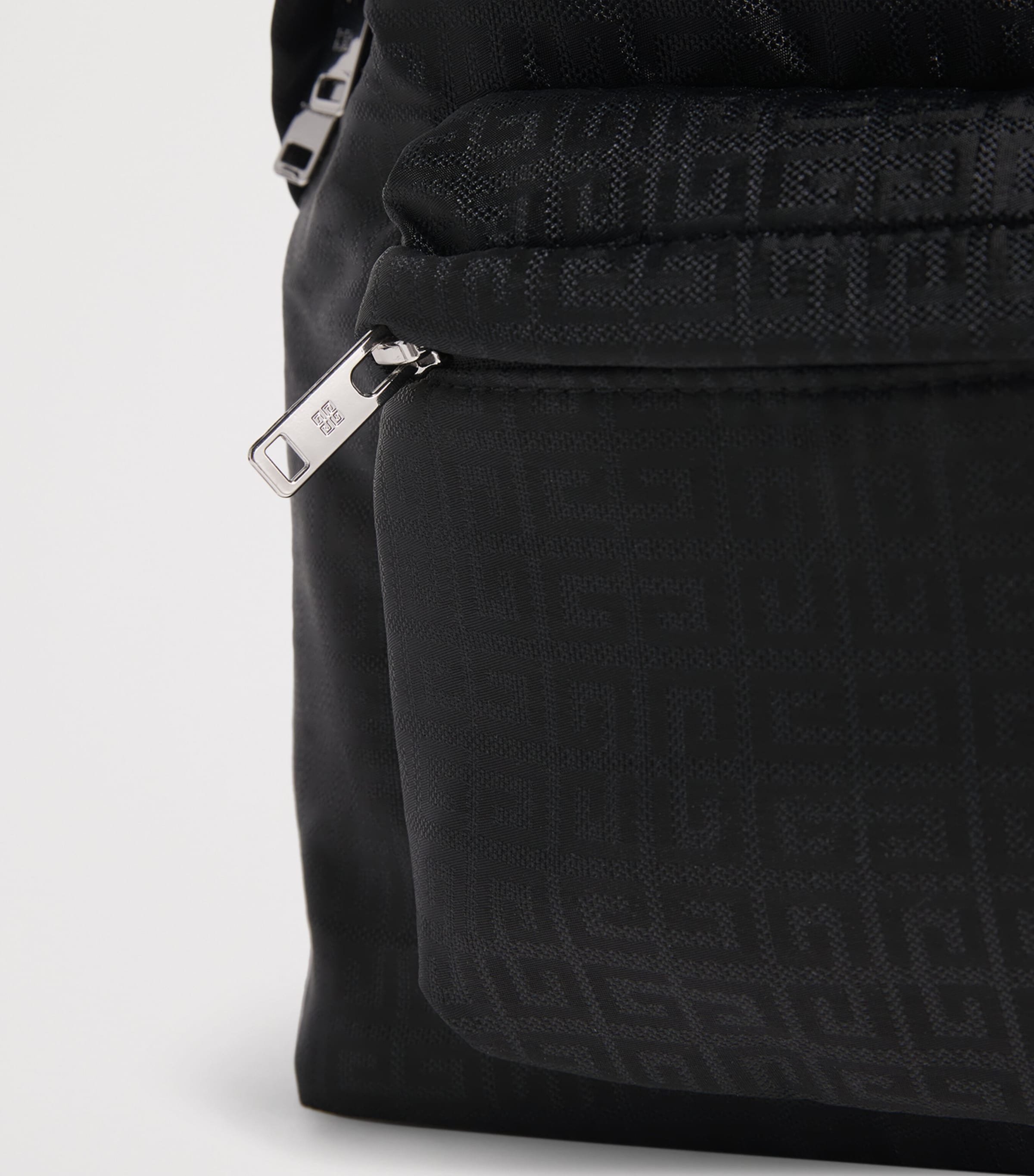 Embroidered 4G Backpack BLACK Image 4