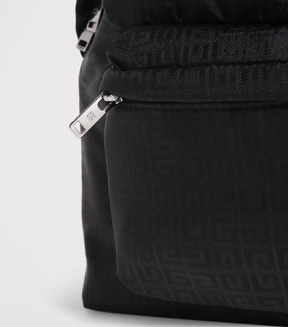 Embroidered 4G Backpack BLACK Image 4