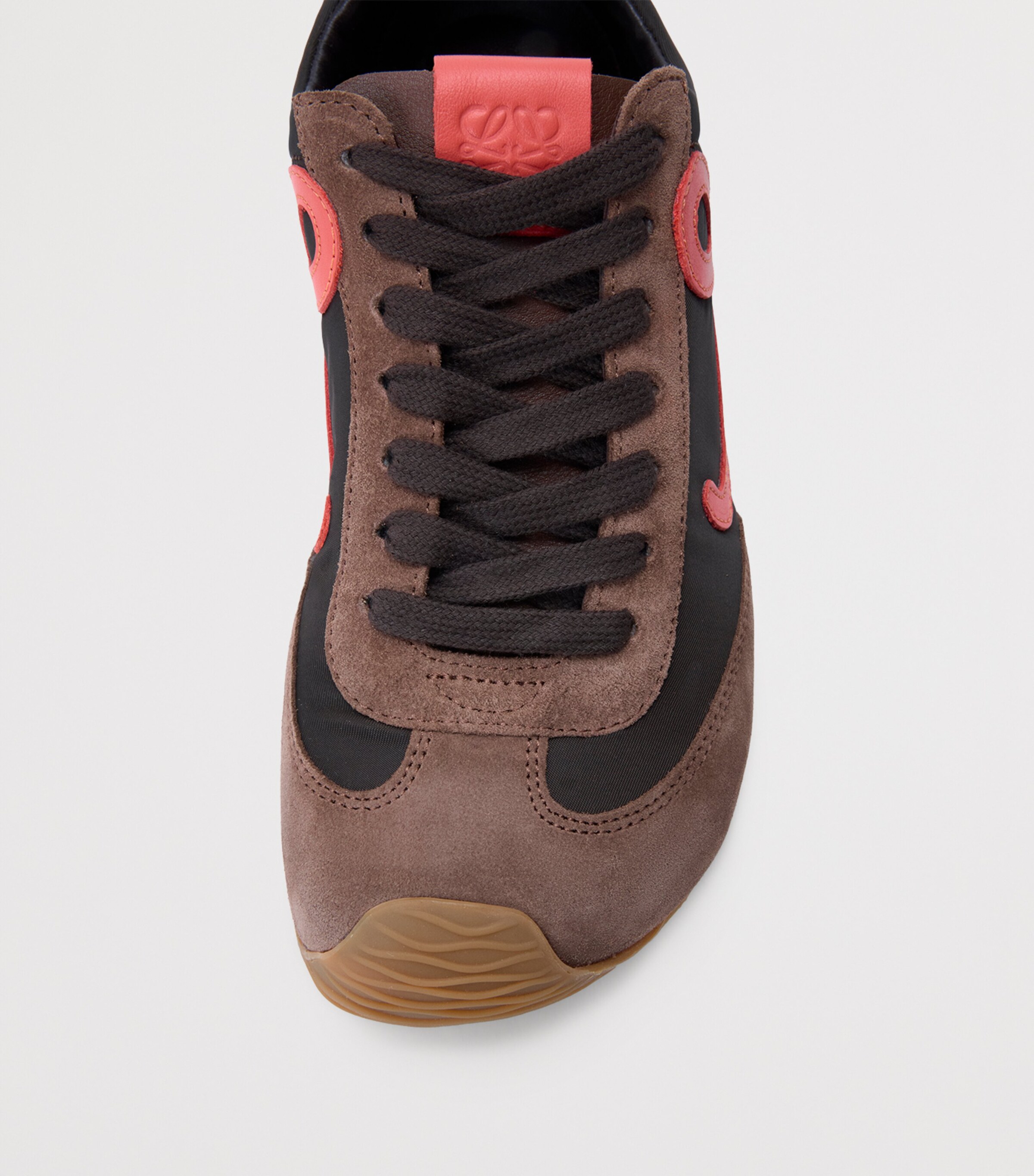 Leather Ballet Runner 2.0 Sneakers CHOCOLATE Image 5