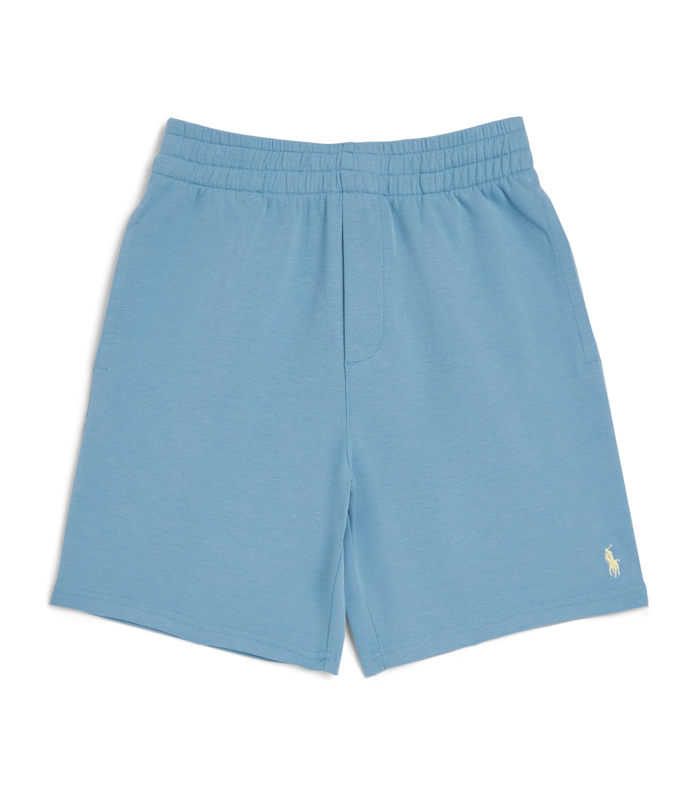 Ralph Lauren Kids Logo Sweatshorts (6-14 Years) Cassidy Blue Image 1