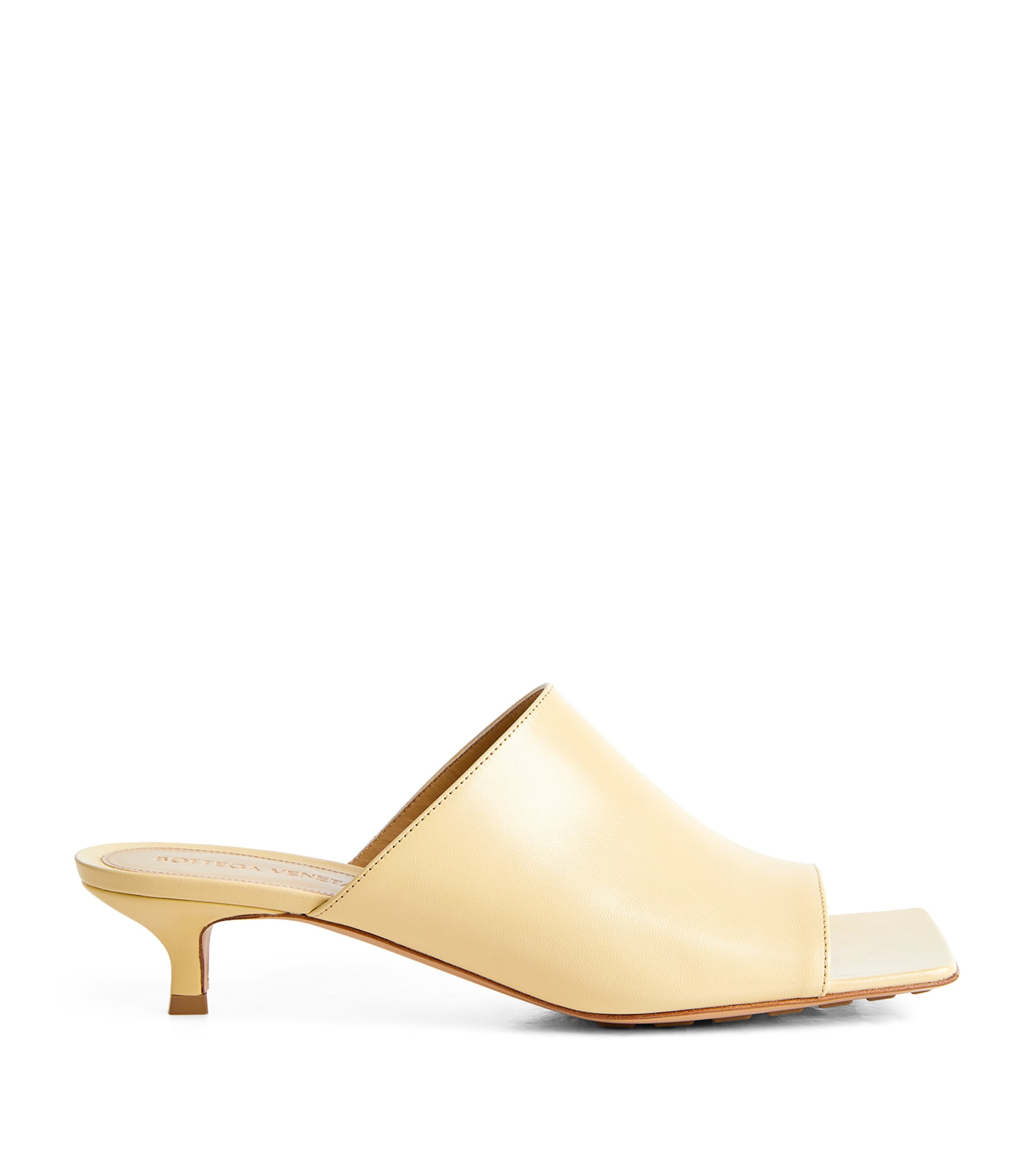 BOTTEGA VENETA LEATHER STRETCH MULES 40