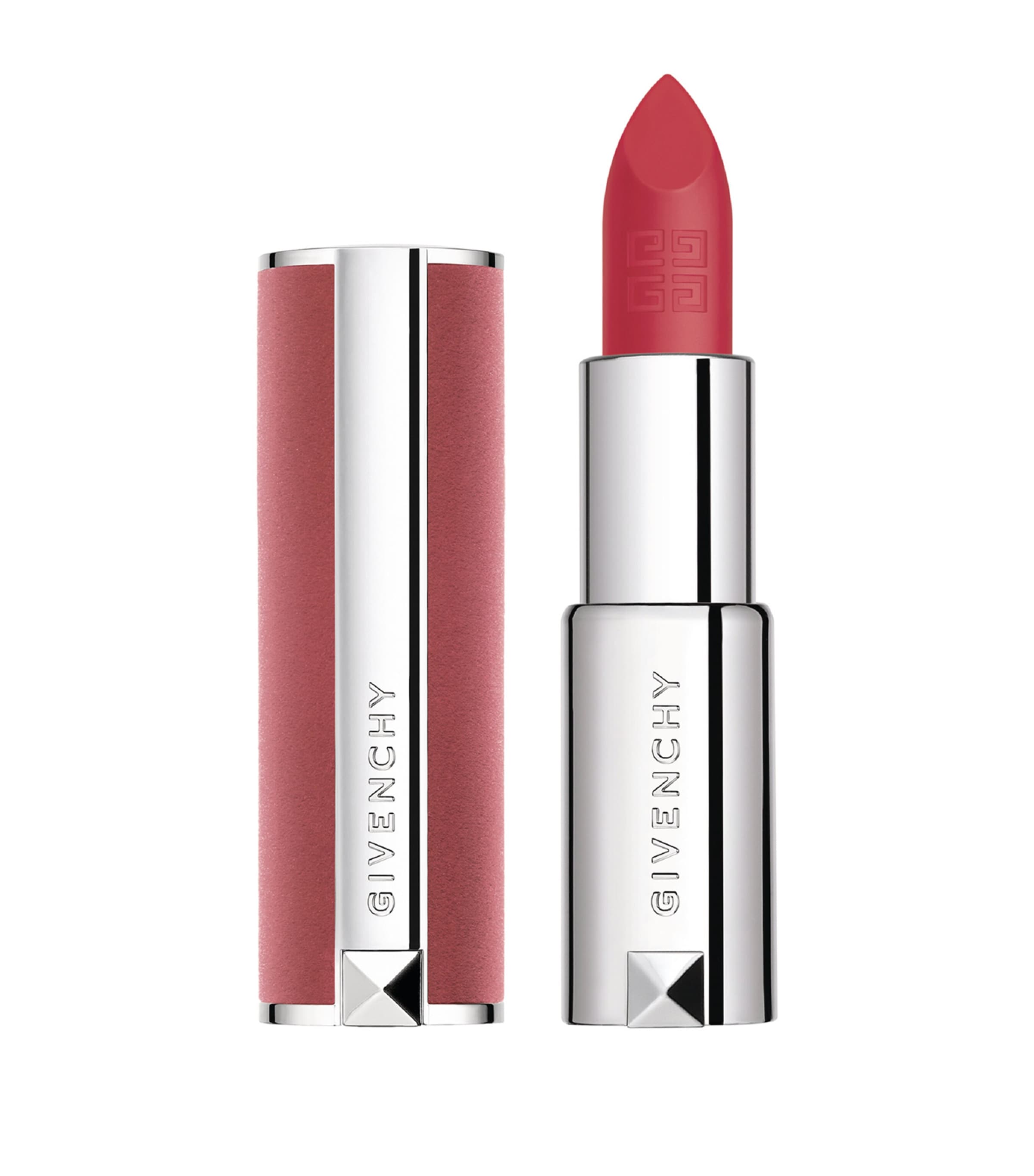 Shop Givenchy Le Rouge Sheer Velvet Refillable Matte Lipstick In Pink