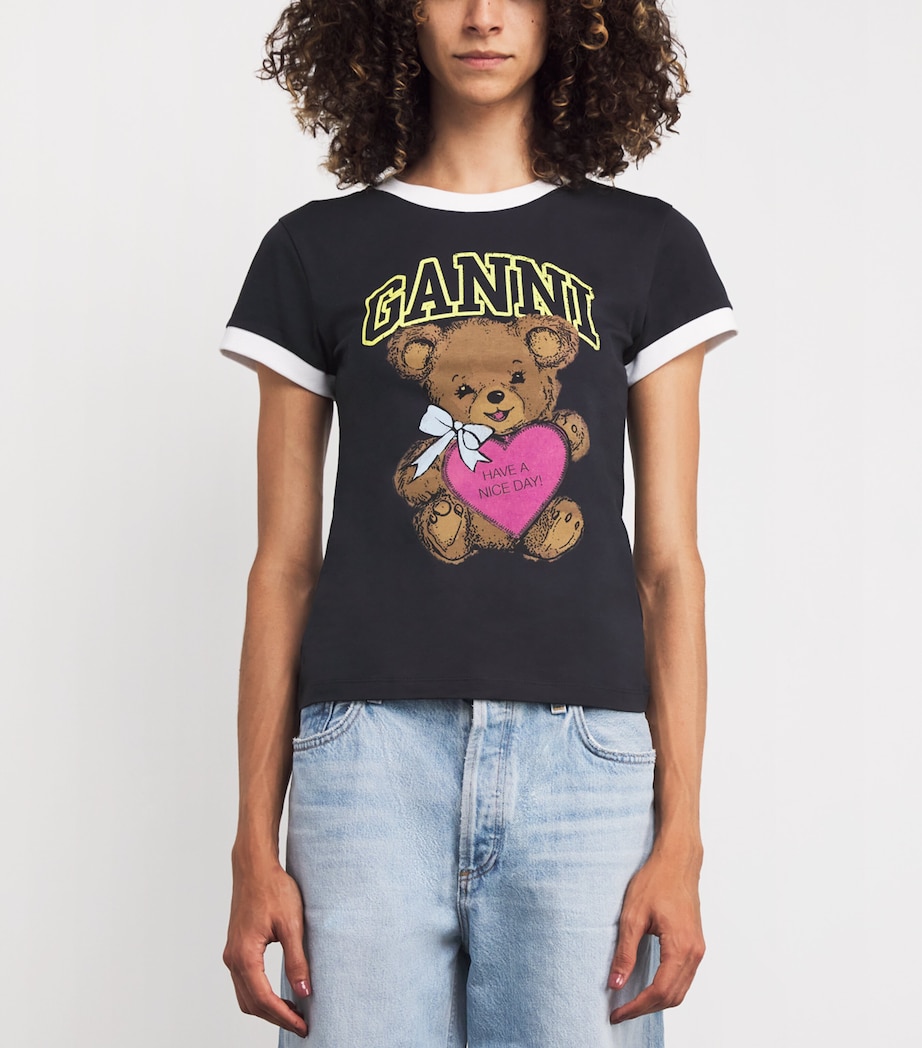 Organic Cotton Bear T-Shirt 252 PHANTOM Image 3