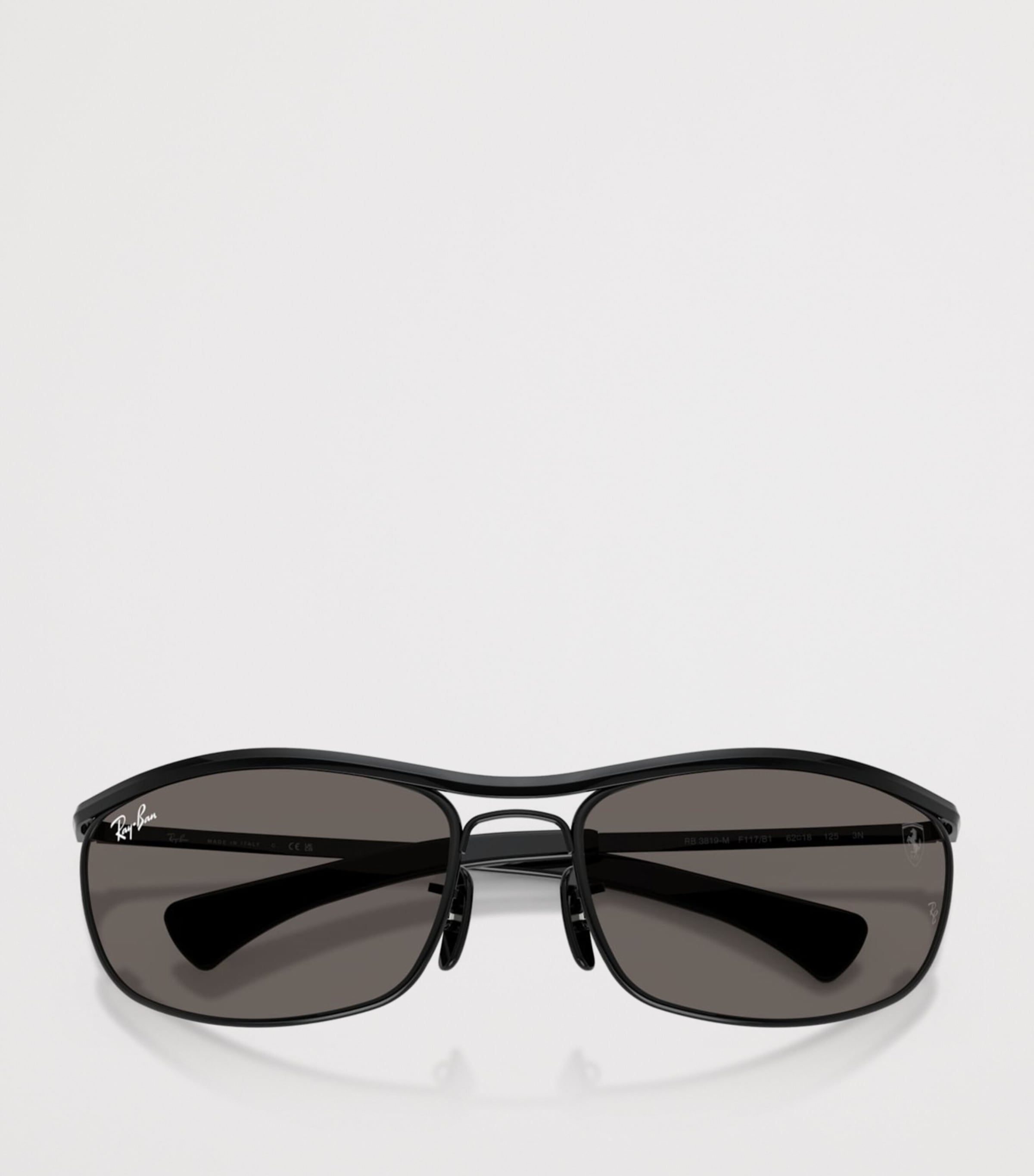 Ray-Ban Scuderia Ferrari Collection Oval Sunglasses Black Image 5