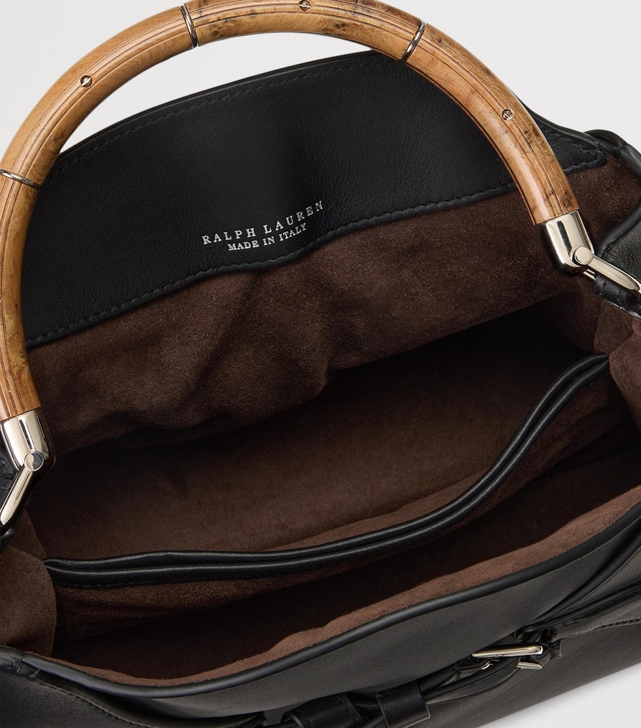 Calfskin The Ralph Top-Handle Bag BLACK Image 4